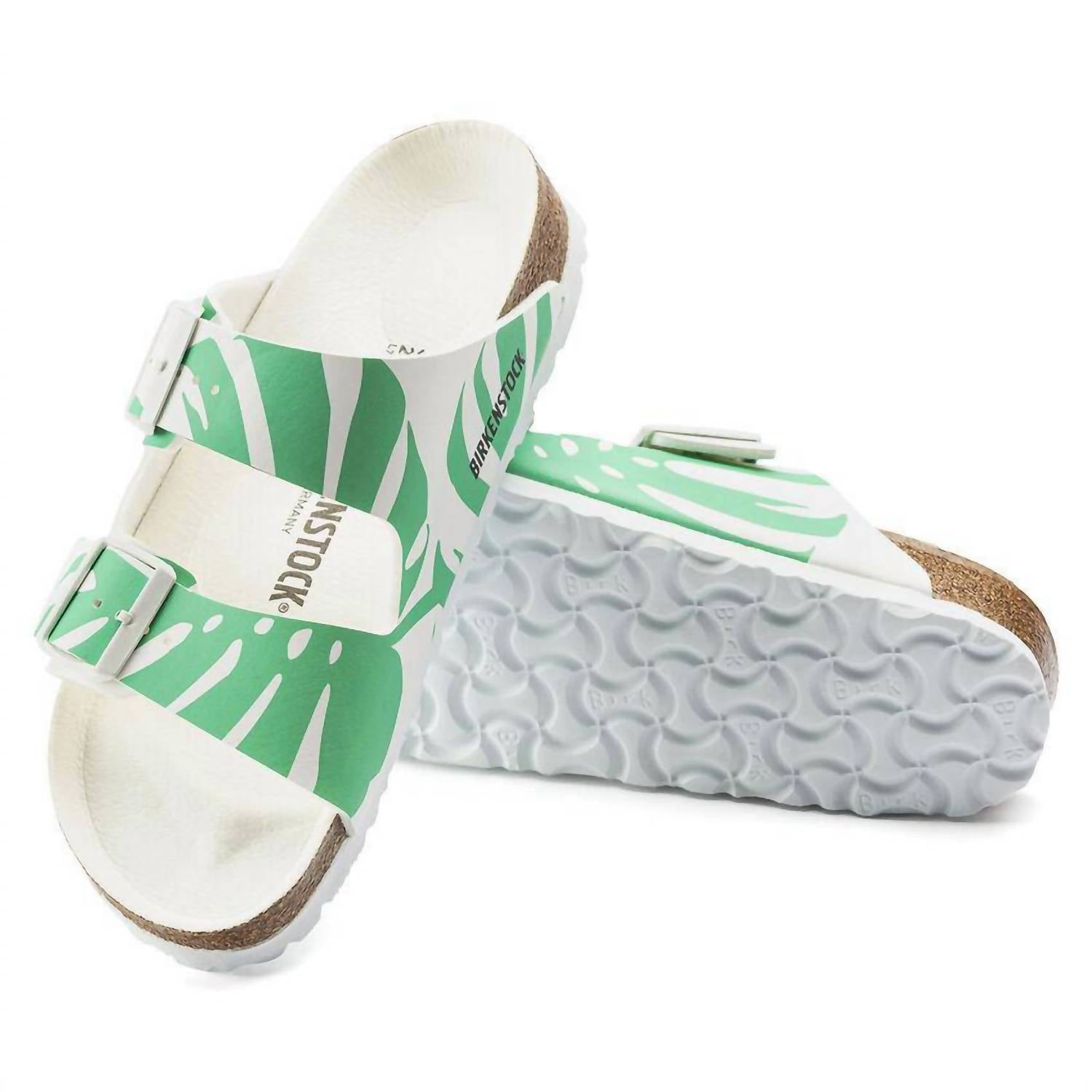 eaca9e87-3ad5-44c1-bad3-d3c81d0cf980-upscale_15k-1500x1500-70 Birkenstock - Women's Arizona Monstera Bold - Image 1