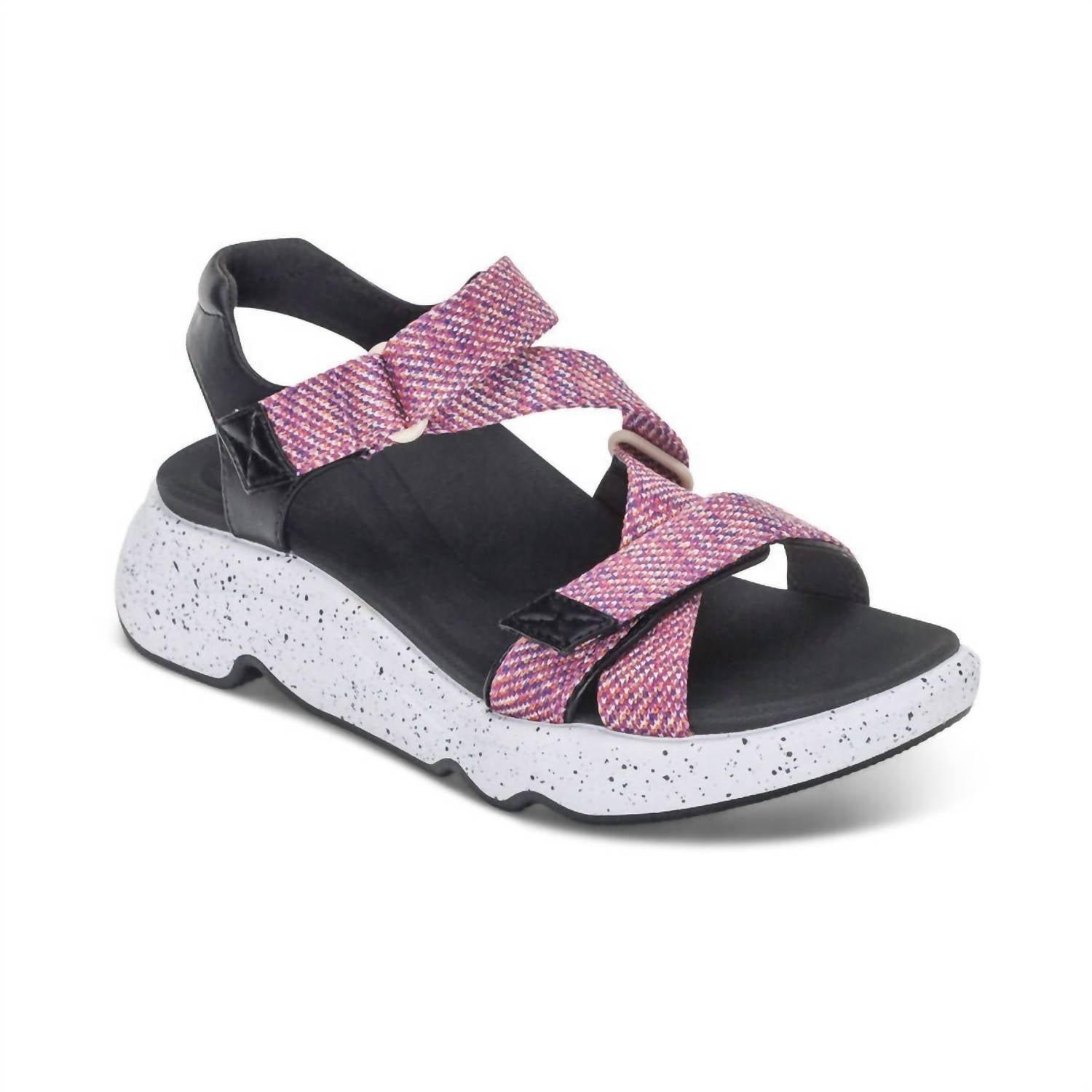 ecf1d096-ec48-41c5-a954-b35832da55a3-upscale_15k-1500x1500-70 Aetrex - Women's Marz Adjustable Quarter Strap Sandal - Image 1