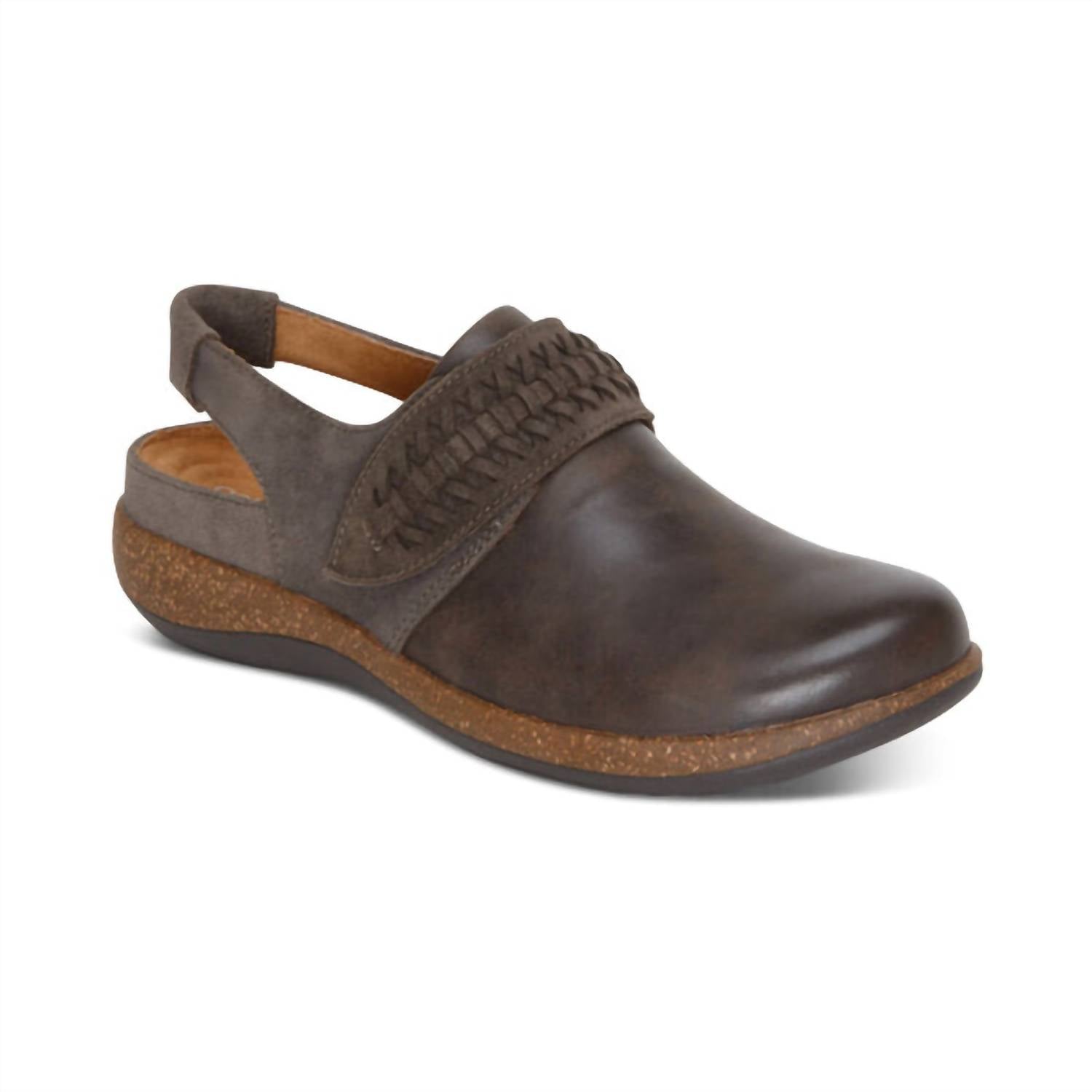 efc2d7cf-afb3-4ed1-89a9-6d2158cc4c51-upscale_15k-1500x1500-70 Aetrex - Women's Leni Clogs - Image 1