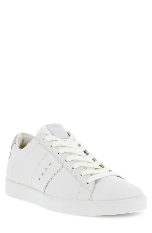 f3d34846-755b-42e4-8006-4c49c0180db7 ECCO Street Lite Retro White Sneaker - Image 1
