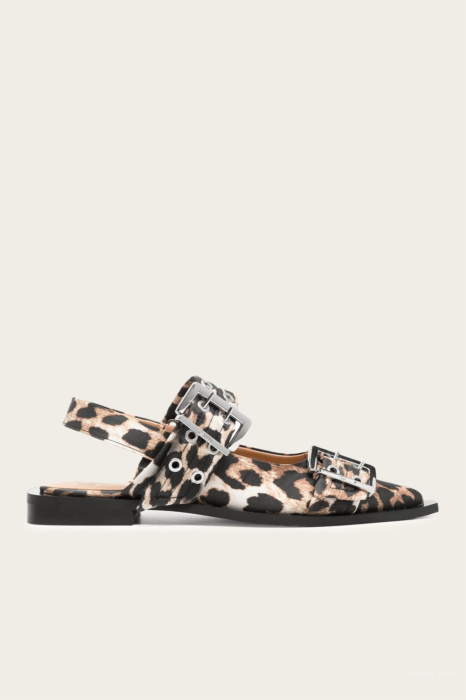 f42f73fe-8a02-41c9-a0da-8f1611961f0e-upscale_15k-1500x1500-1 Ganni - Women's Feminine Buckle Ballerina Sandal - Image 1