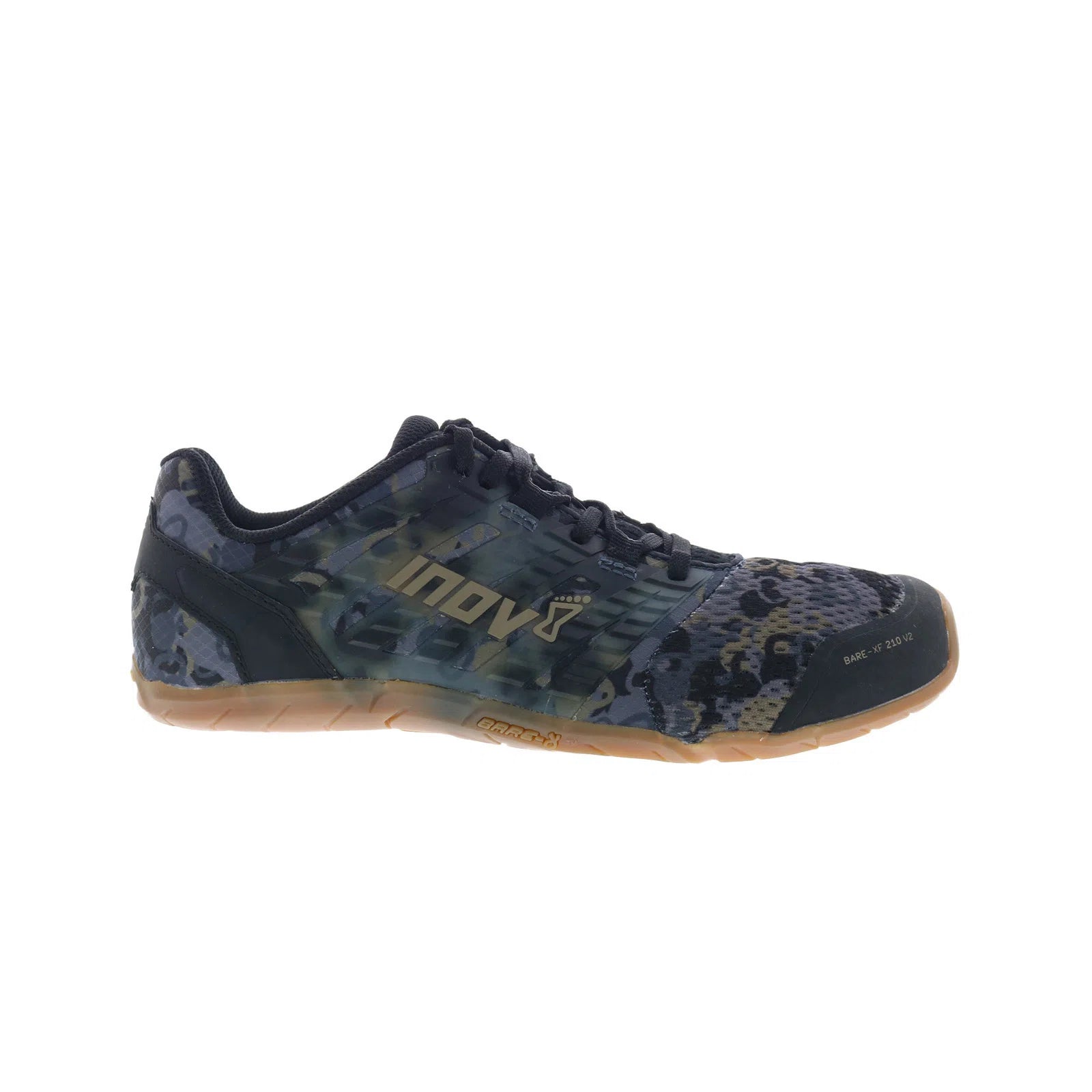 000819_grey_gum_reshoot_01 Inov-8 Bare-XF 210 V2 000819-GYGU Mens Gray Athletic Cross Training Shoes - Image 1