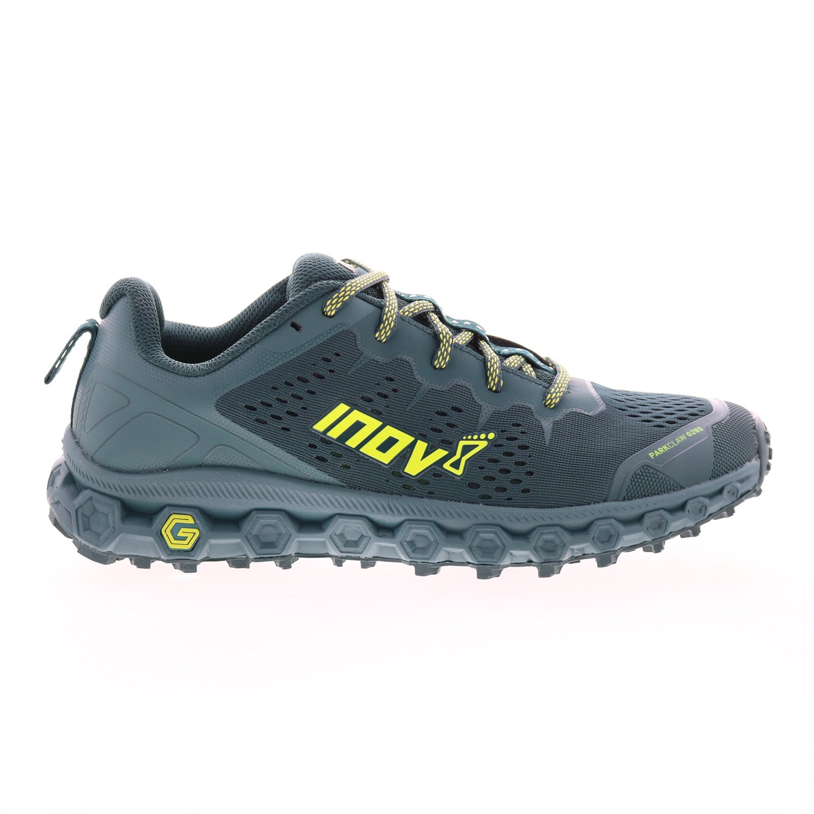 000972-piyw_parkclaw_g_280_pine_yellow_01 Inov-8 Parkclaw G 280 000972-PIYW Mens Green Canvas Athletic Hiking Shoes - Image 1