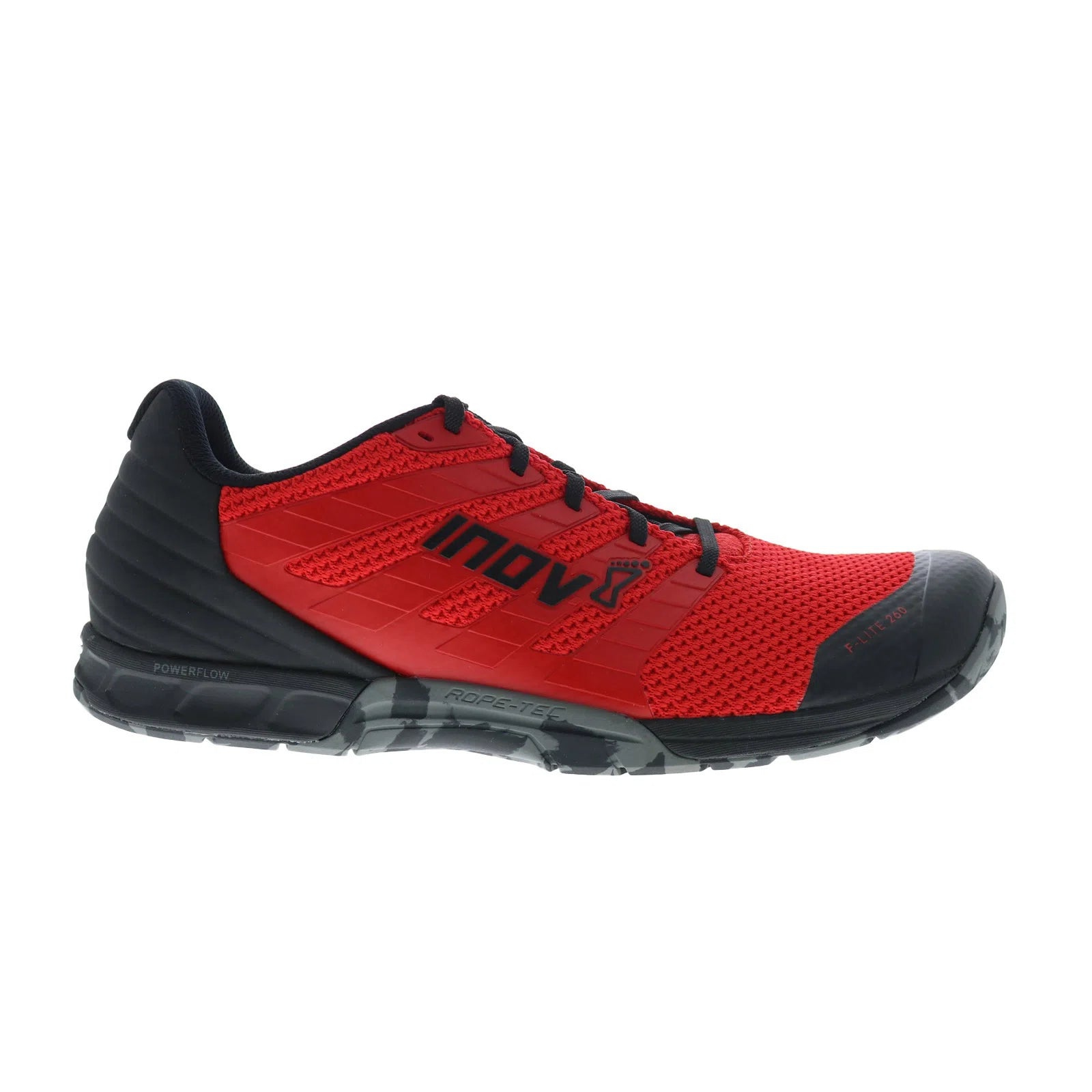 000992-rdbkgy_red_black_grey_reshoot_01 Inov-8 F-Lite 260 V2 000992-RDBKGY Mens Red Athletic Cross Training Shoes - Image 1