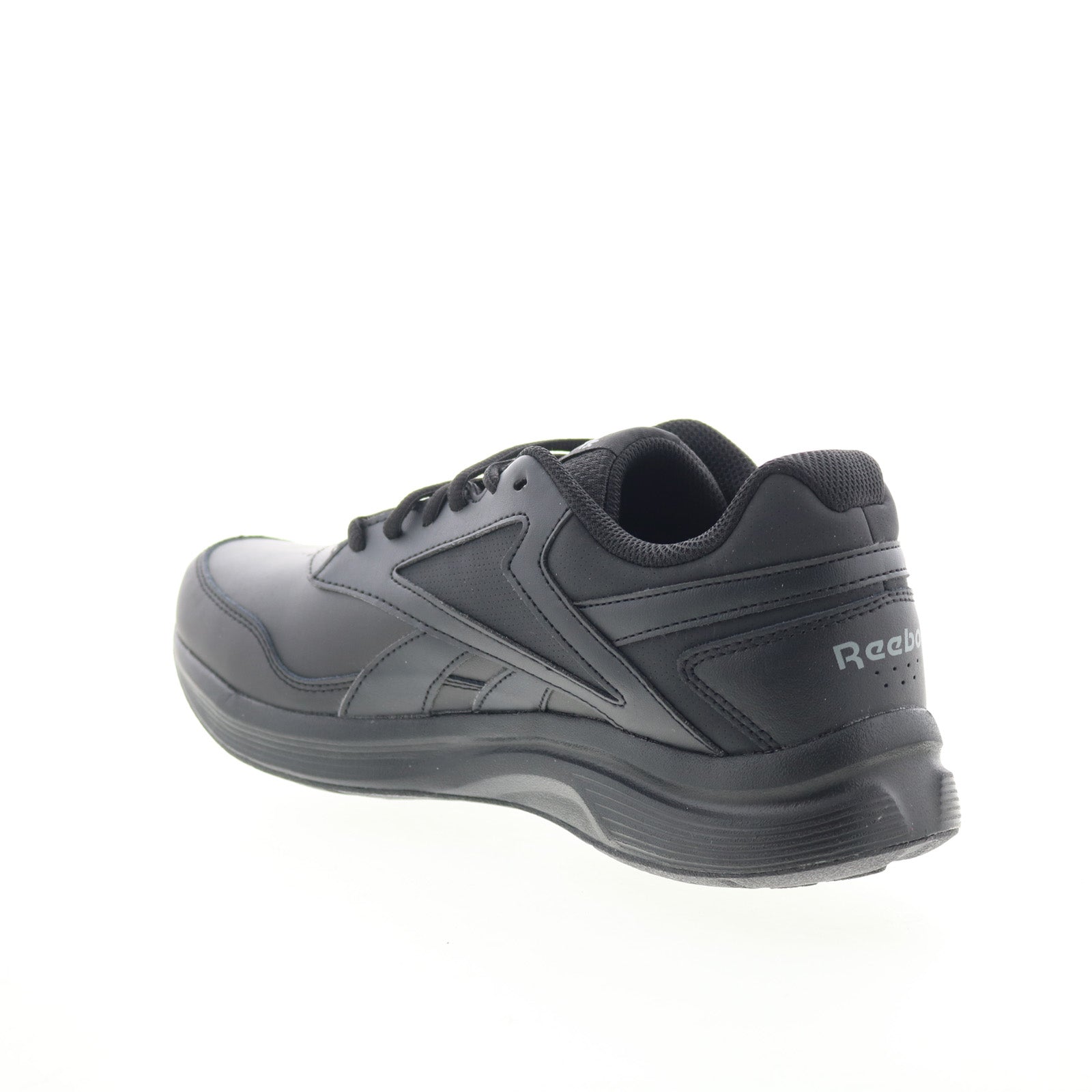 Reebok Walk Ultra 7 DMX MAX Wide 2E Mens Black Lifestyle Sneakers Shoes - Image 6