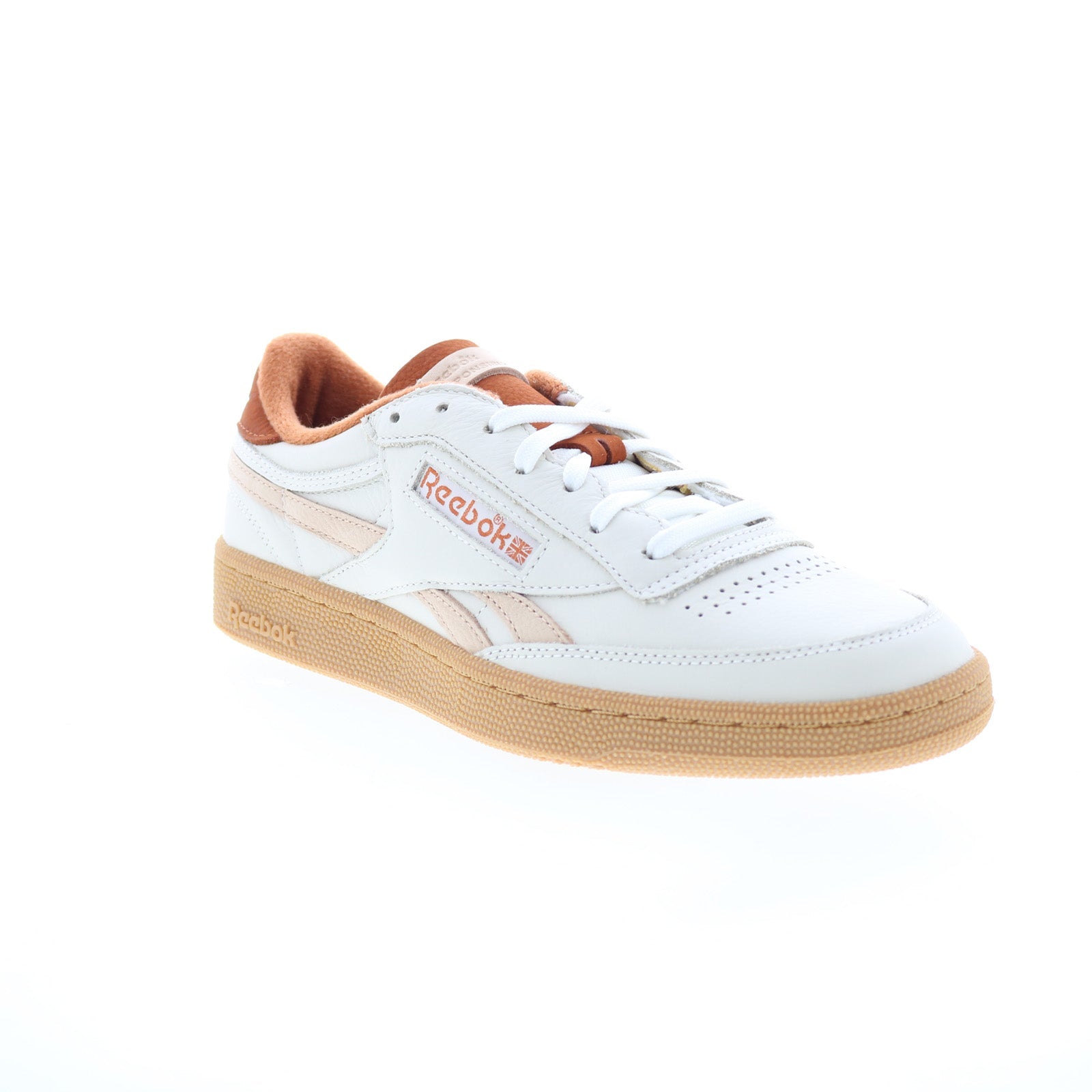 Reebok Club C Revenge Vintage Mens White Leather Lifestyle Sneakers Shoes - Image 2