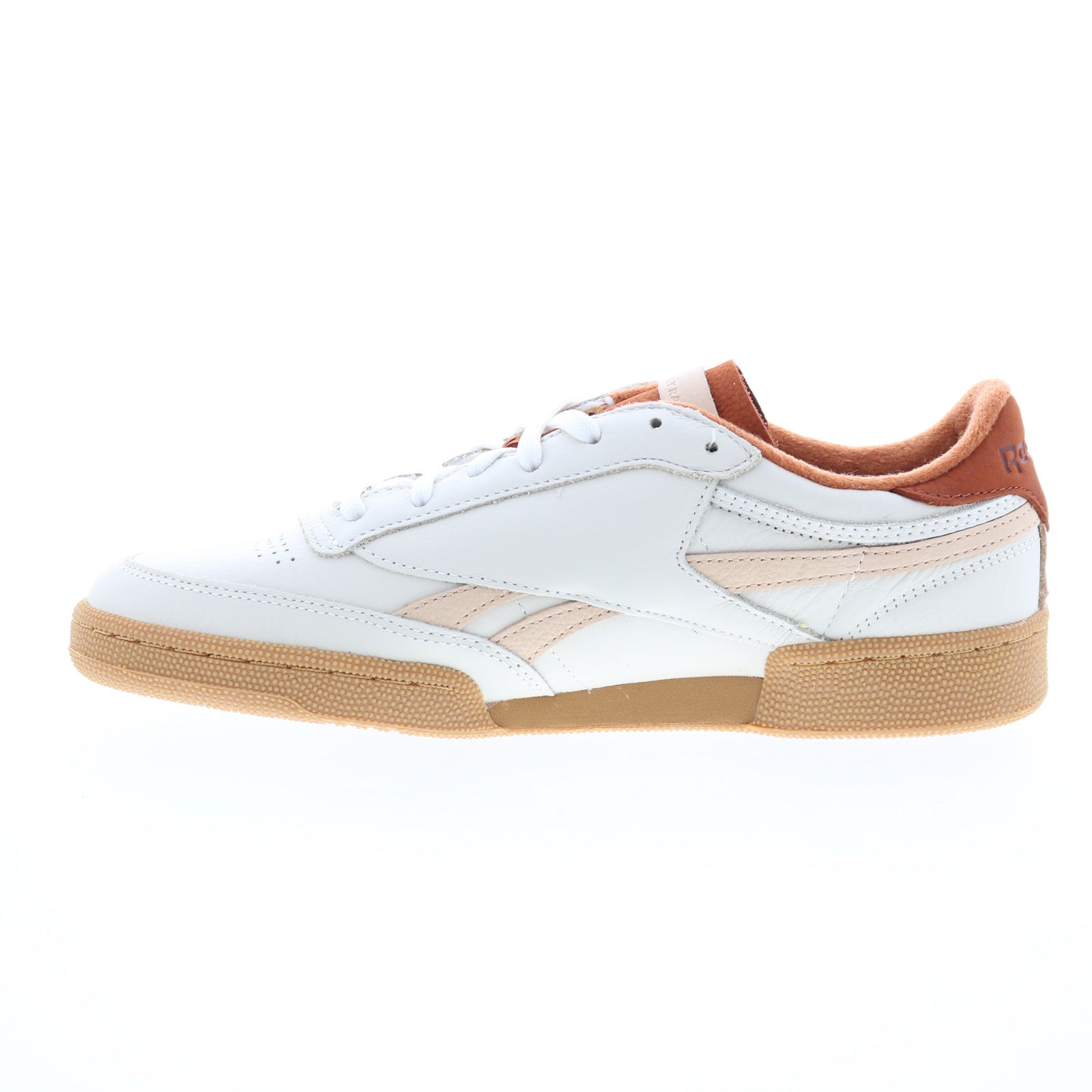 Reebok Club C Revenge Vintage Mens White Leather Lifestyle Sneakers Shoes - Image 5