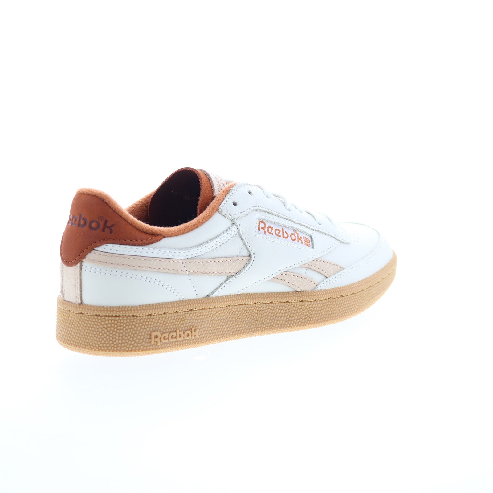 Reebok Club C Revenge Vintage Mens White Leather Lifestyle Sneakers Shoes - Image 8