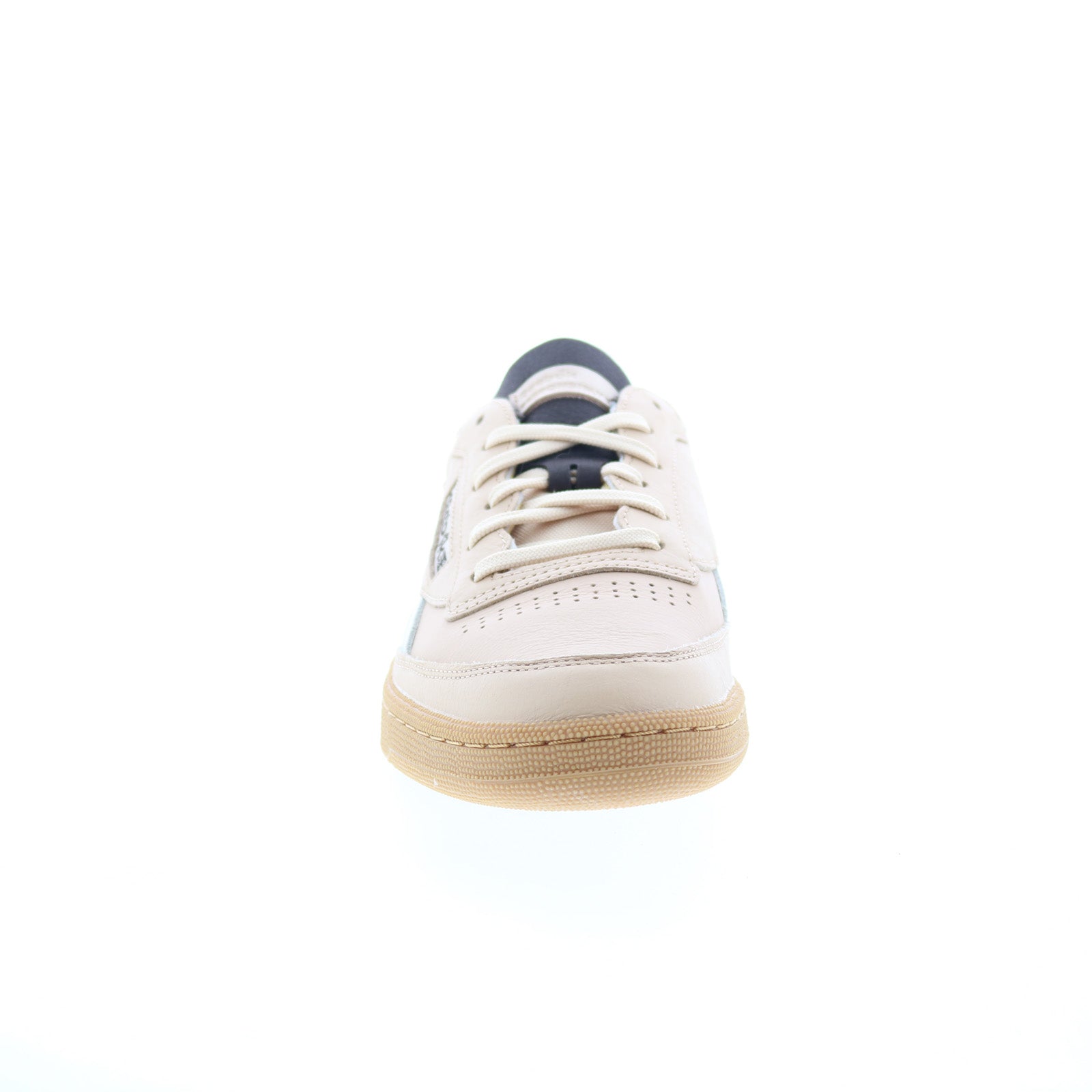 Reebok Club C Revenge Vintage Mens Beige Leather Lifestyle Sneakers Shoes - Image 3