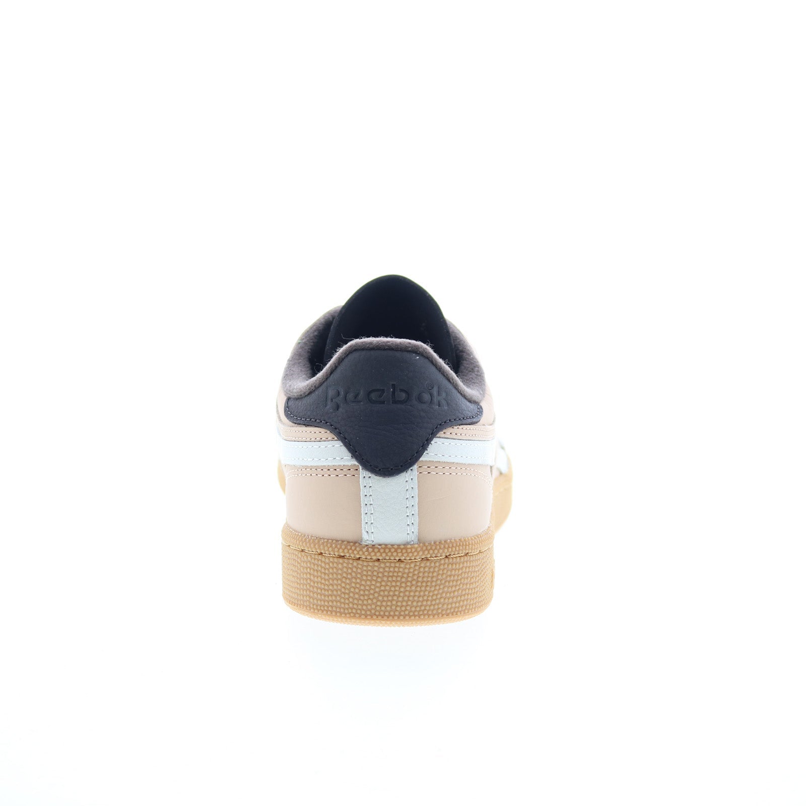 Reebok Club C Revenge Vintage Mens Beige Leather Lifestyle Sneakers Shoes - Image 7