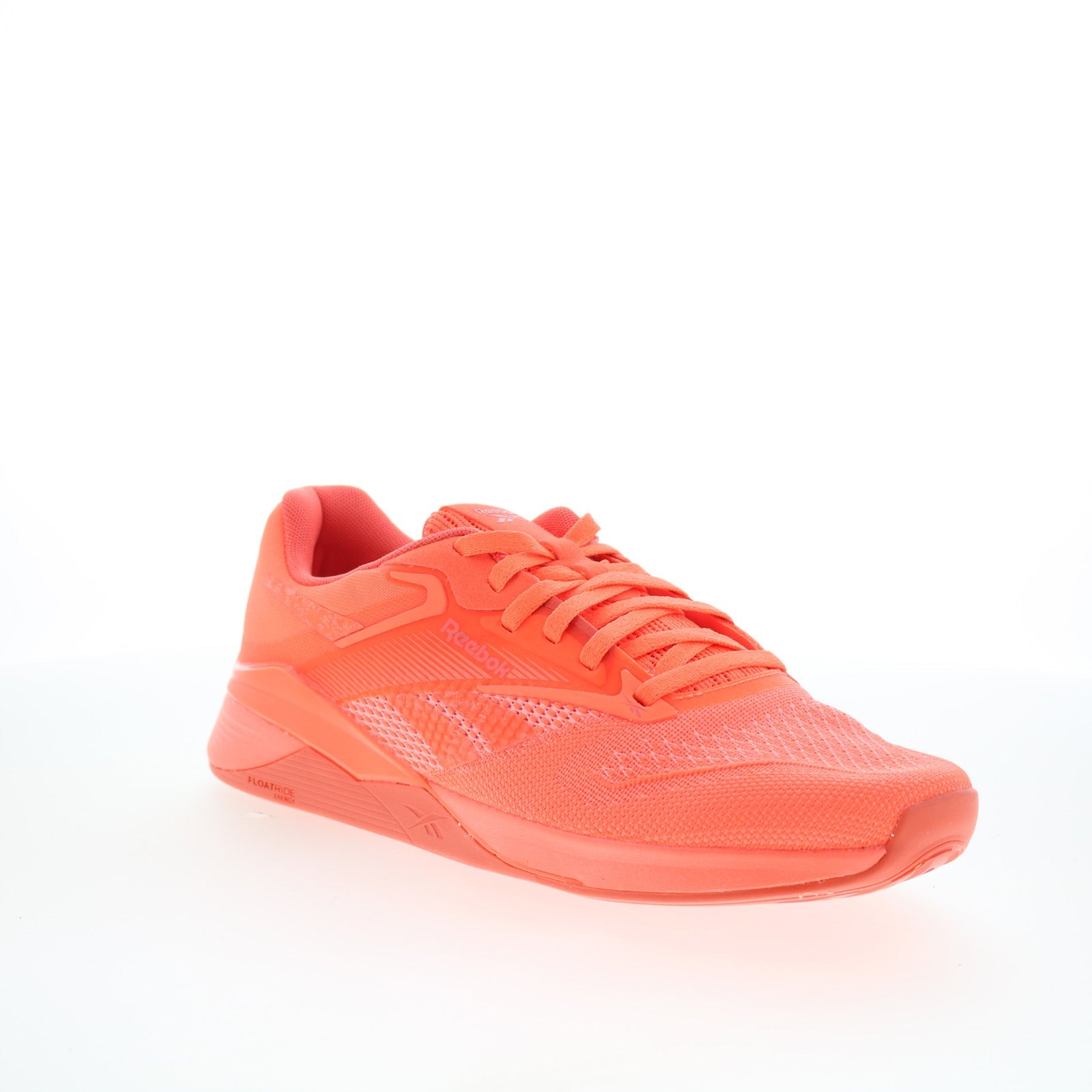 Reebok Nano X4 Mens Orange Mesh Lace Up Athletic Cross Training Shoes - Image 2