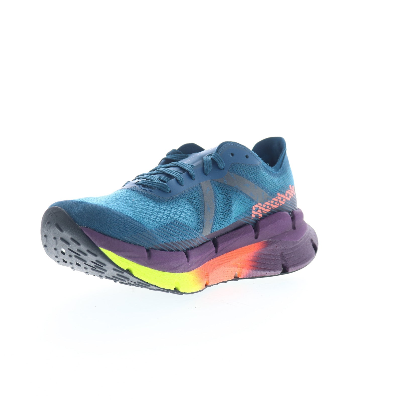 Reebok Floatzig X1 Mens Blue Mesh Lace Up Athletic Running Shoes - Image 4