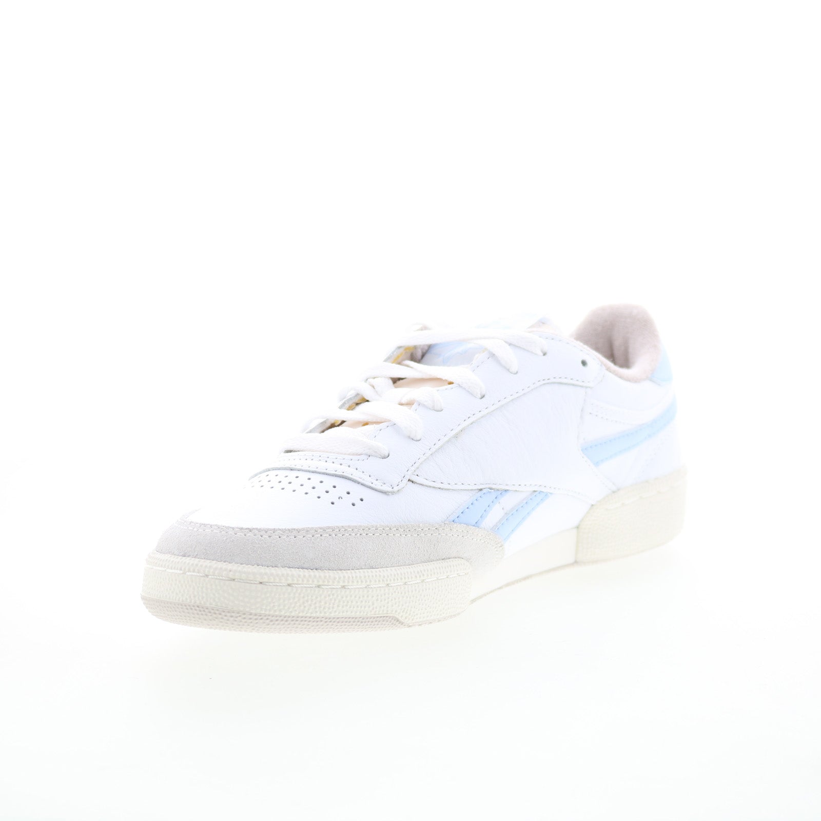 Reebok Club C Revenge Vintage Mens White Leather Lifestyle Sneakers Shoes - Image 4