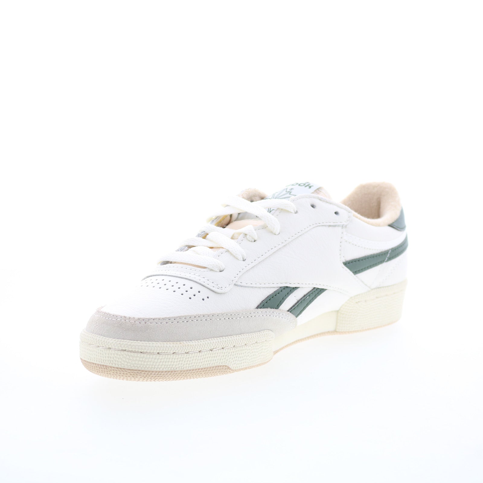 Reebok Club C Revenge Vintage Mens White Leather Lifestyle Sneakers Shoes - Image 4