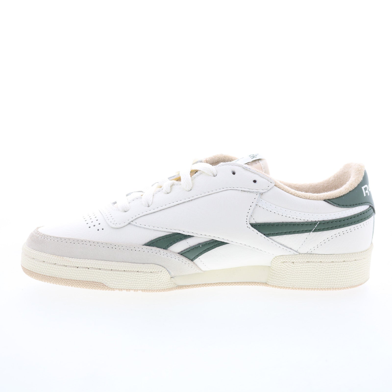 Reebok Club C Revenge Vintage Mens White Leather Lifestyle Sneakers Shoes - Image 5