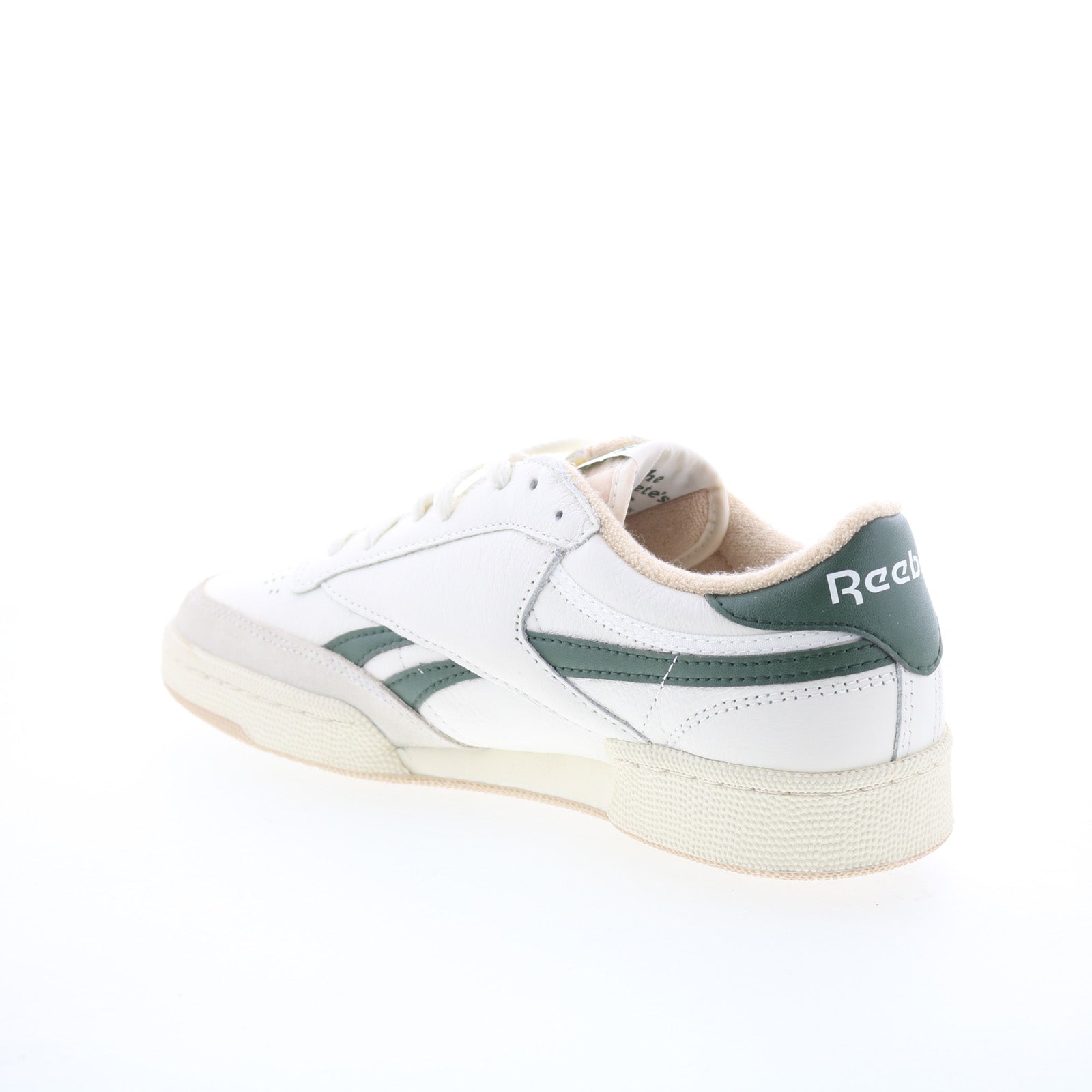 Reebok Club C Revenge Vintage Mens White Leather Lifestyle Sneakers Shoes - Image 6
