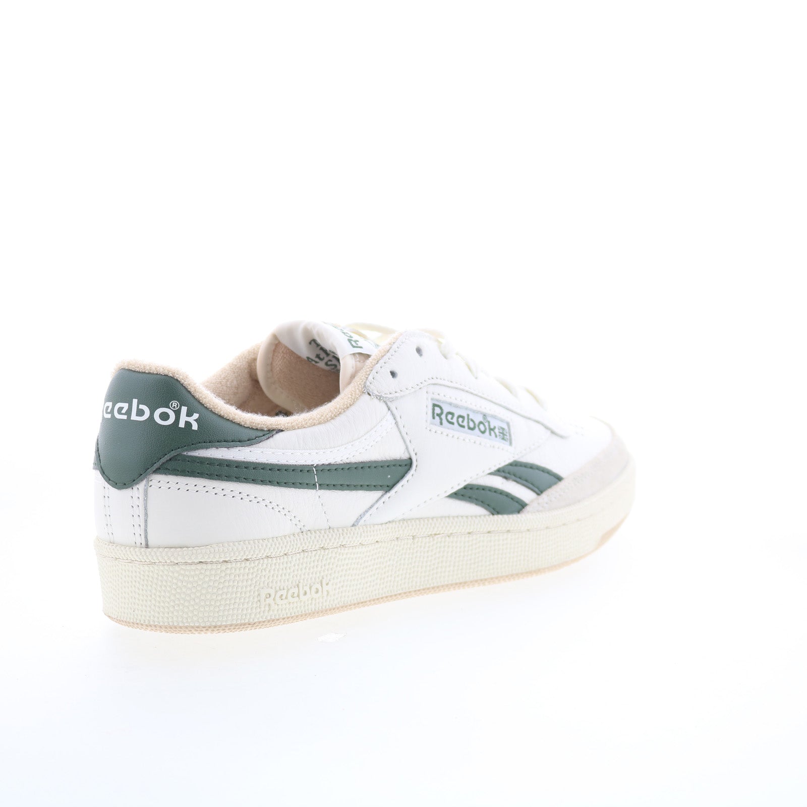 Reebok Club C Revenge Vintage Mens White Leather Lifestyle Sneakers Shoes - Image 8