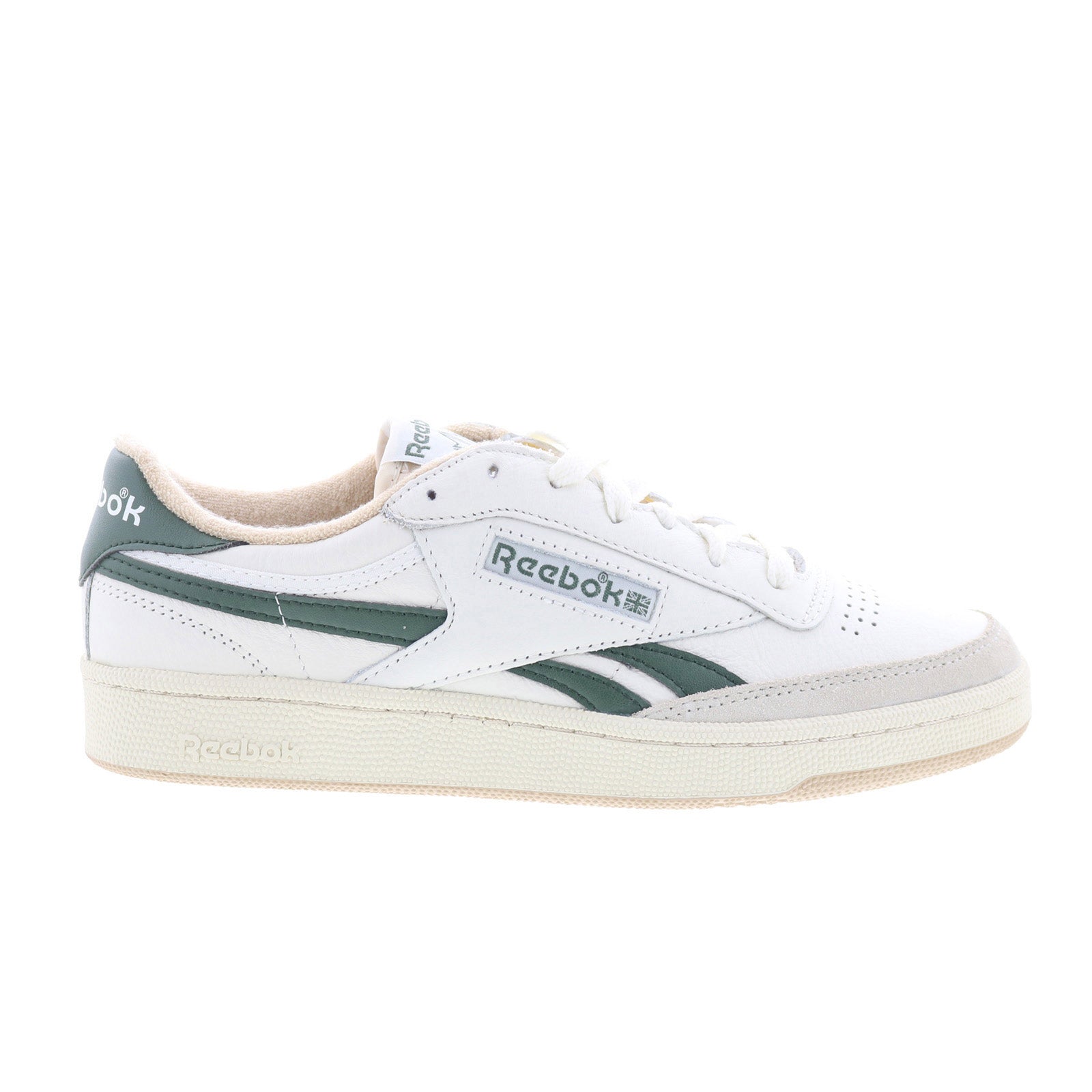Reebok Club C Revenge Vintage Mens White Leather Lifestyle Sneakers Shoes - Image 1