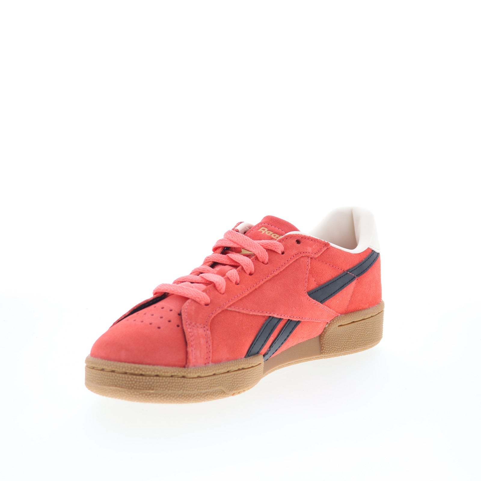 Reebok Club C Grounds UK Mens Pink Suede Lace Up Lifestyle Sneakers Shoes - Image 4
