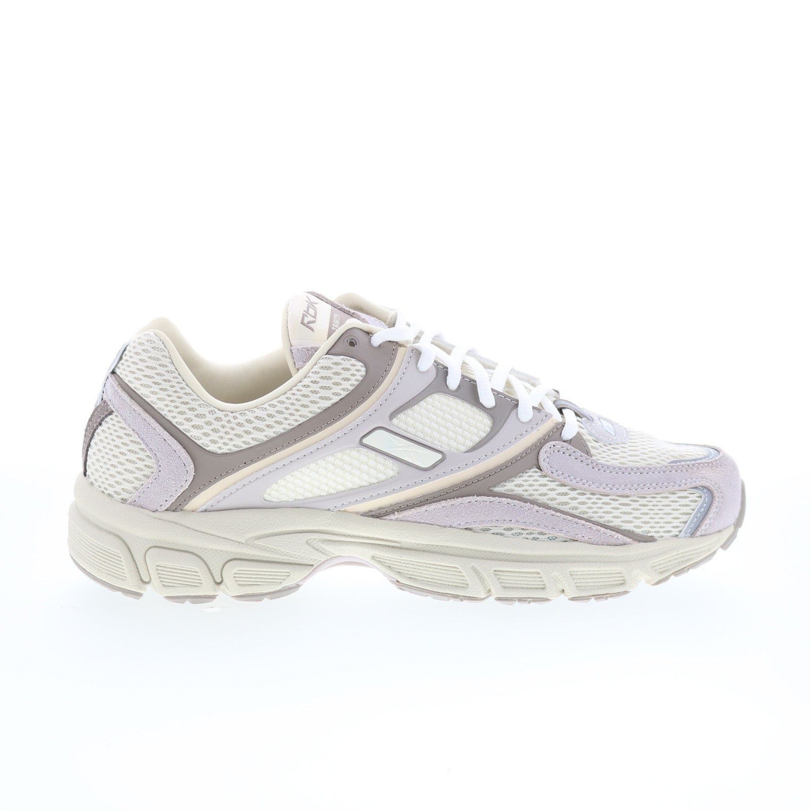 100211393_rbk_premier_trinity_beige_grey_beige_01_e479c77b-d6db-417f-bbe1-da84d36fa3f2 Reebok Premier Trinity Mens Beige Mesh Lace Up Lifestyle Sneakers Shoes - Image 1