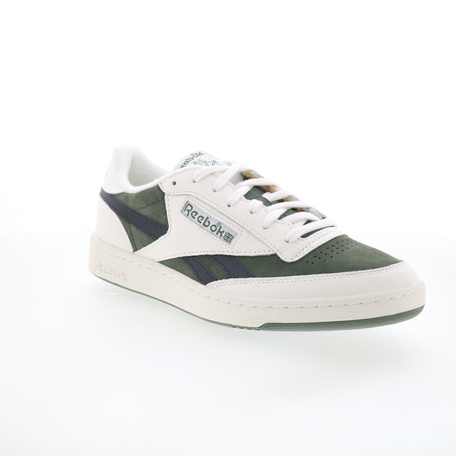 Reebok Club C Revenge Vintage II Mens Green Suede Lifestyle Sneakers Shoes - Image 2