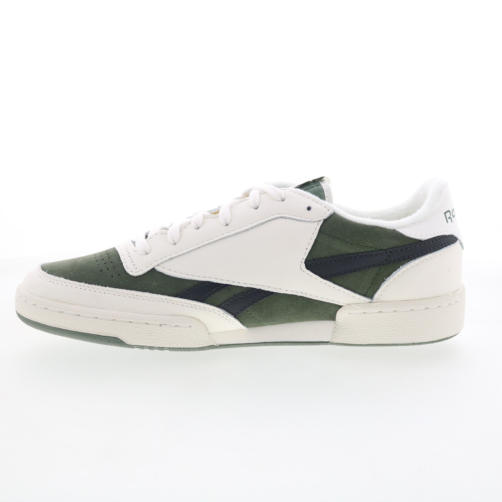 Reebok Club C Revenge Vintage II Mens Green Suede Lifestyle Sneakers Shoes - Image 5