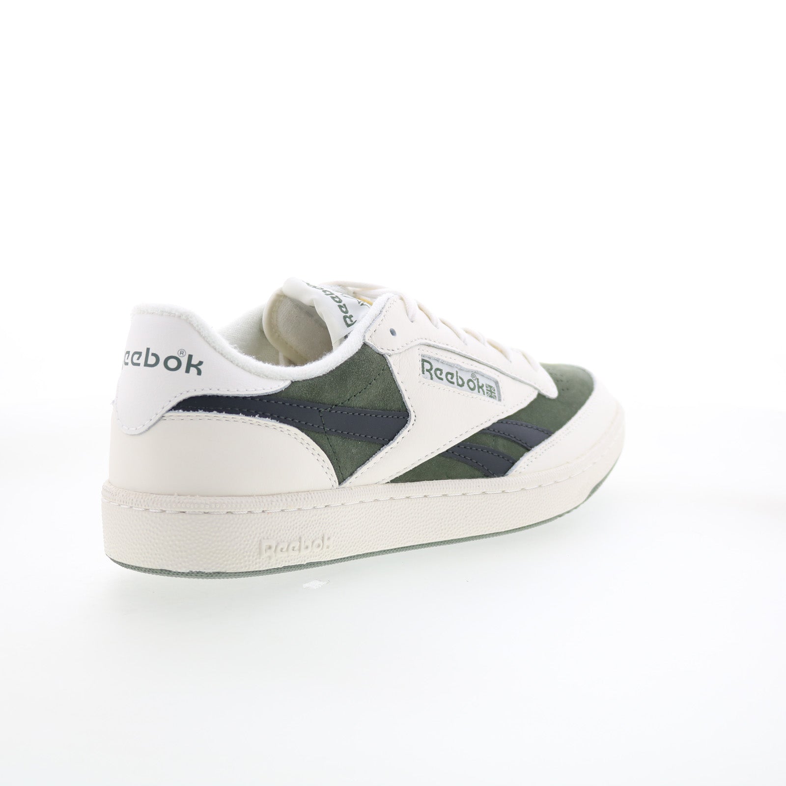 Reebok Club C Revenge Vintage II Mens Green Suede Lifestyle Sneakers Shoes - Image 8