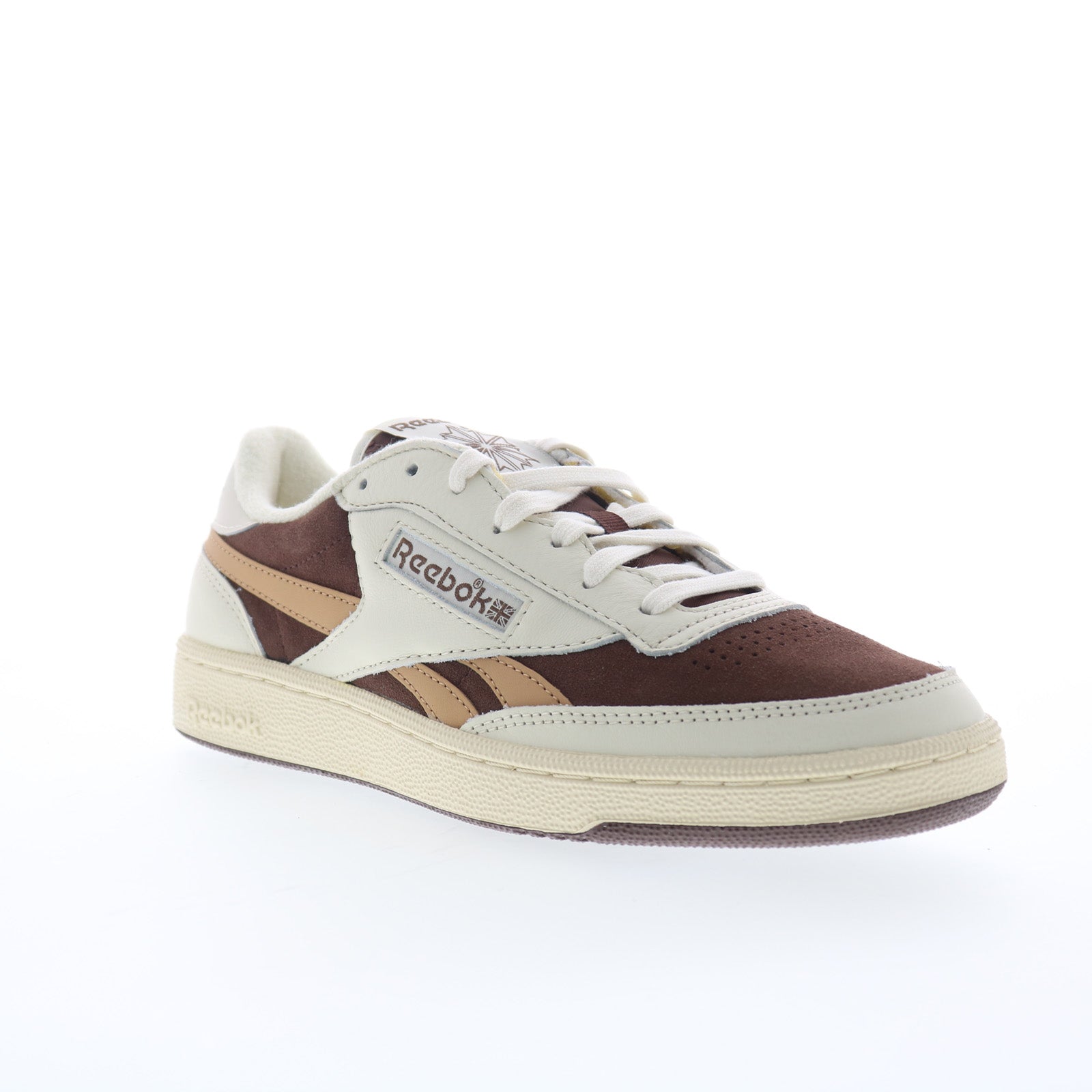Reebok Club C Revenge Vintage II Mens Brown Lifestyle Sneakers Shoes - Image 2