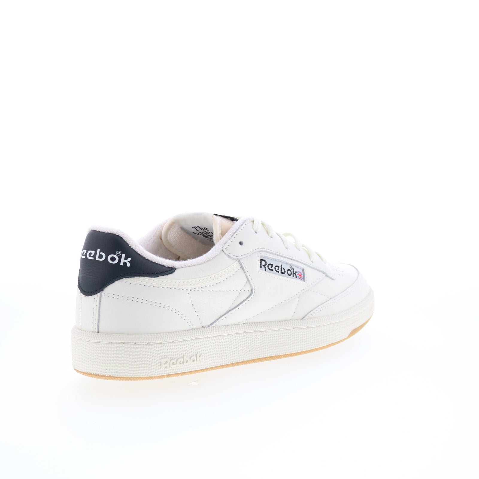 Reebok Club C 85 Vintage Mens White Leather Lifestyle Sneakers Shoes - Image 8