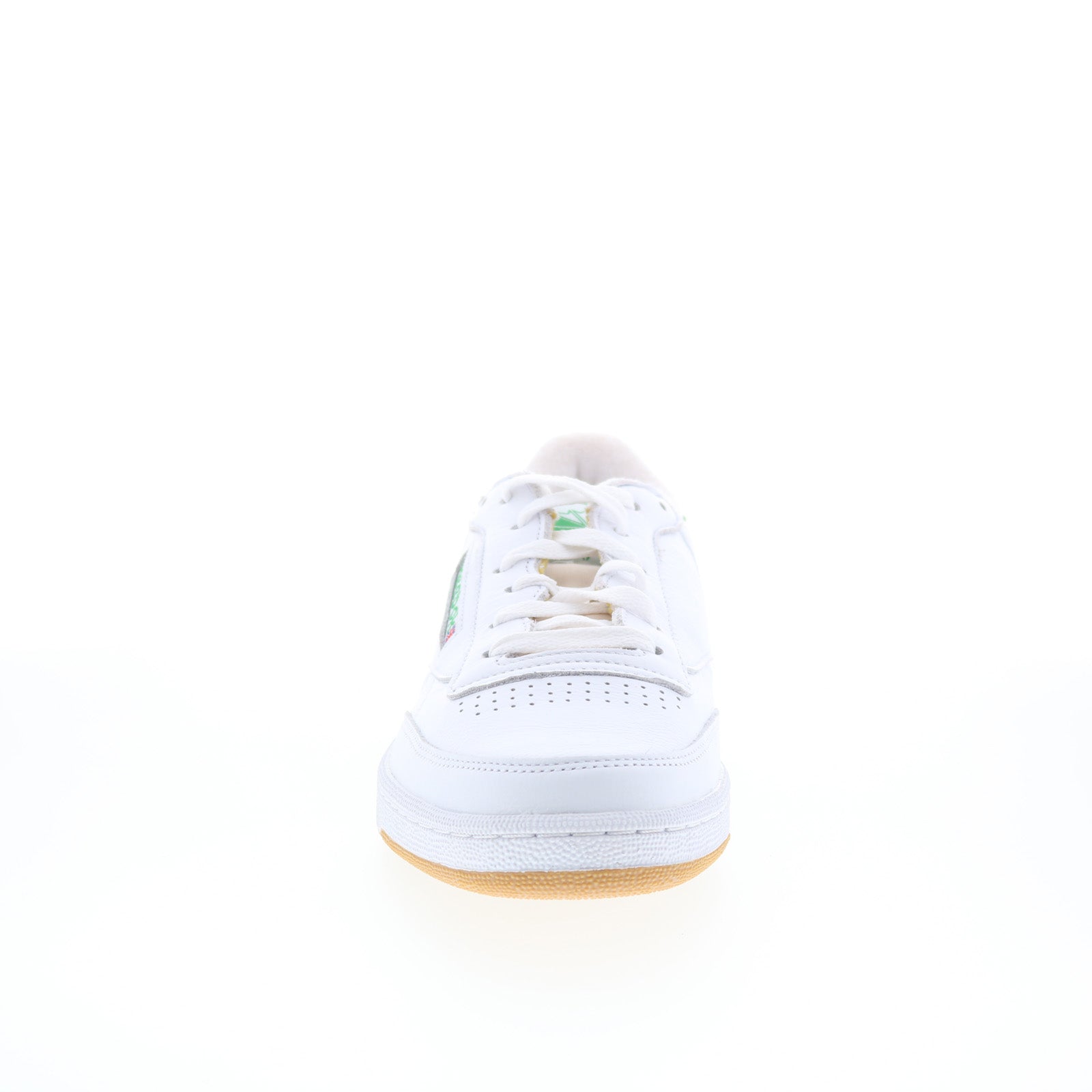 Reebok Club C 85 Vintage Mens White Leather Lifestyle Sneakers Shoes - Image 3