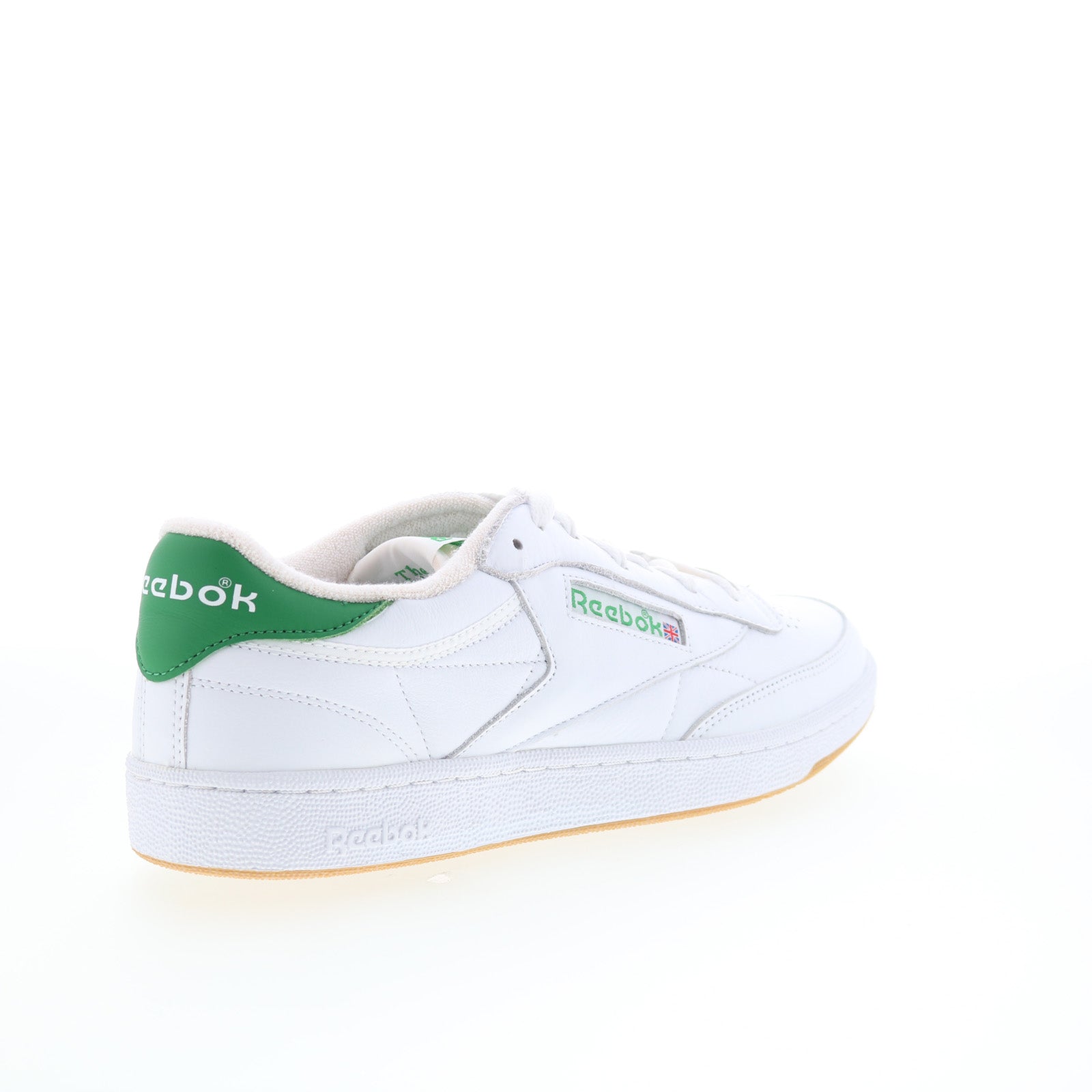 Reebok Club C 85 Vintage Mens White Leather Lifestyle Sneakers Shoes - Image 8