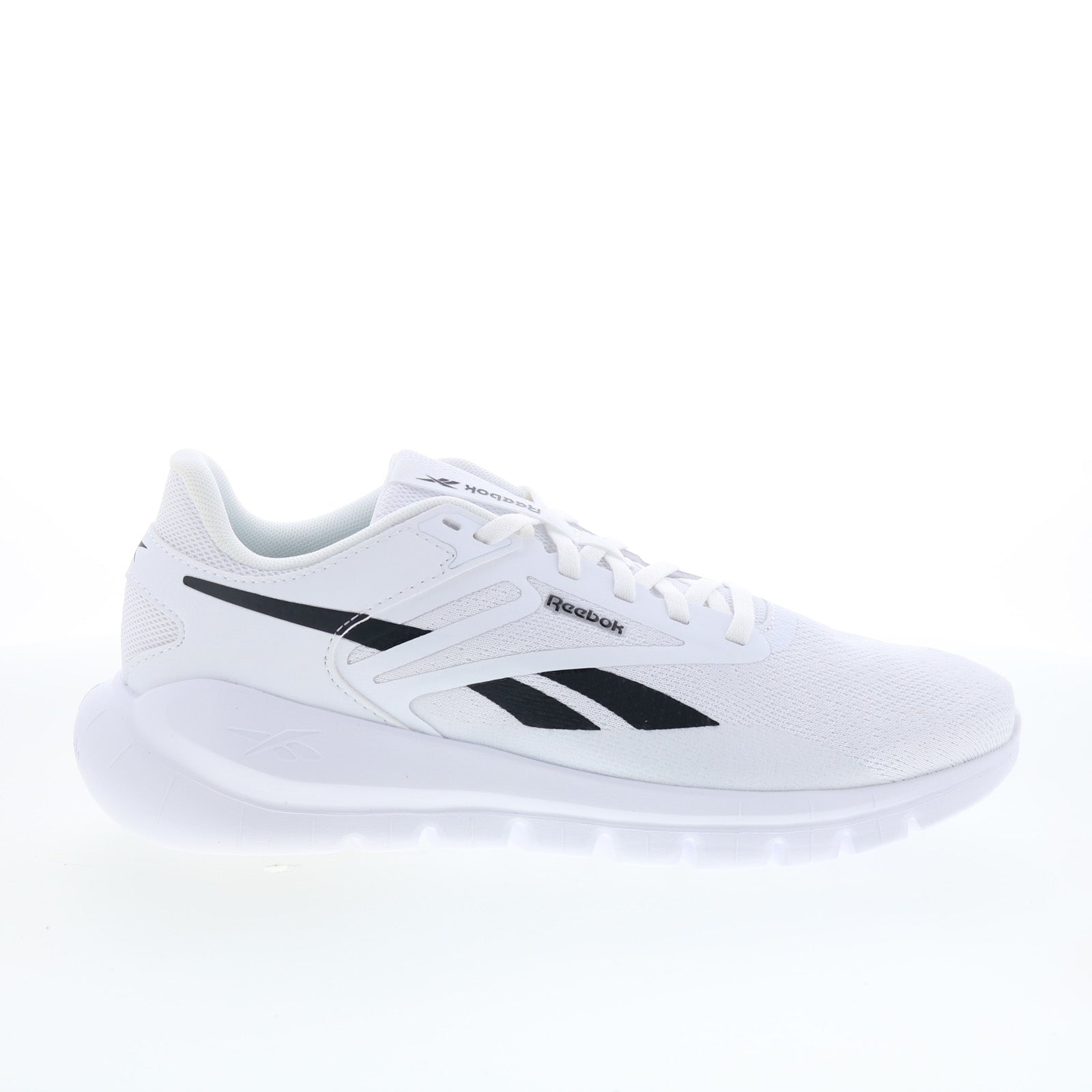 100238229_split_flex_white_black_01_47b1c06f-09c3-446d-94d9-cc7f7b52e055 Reebok Split Flex Mens White Synthetic Athletic Cross Training Shoes - Image 1