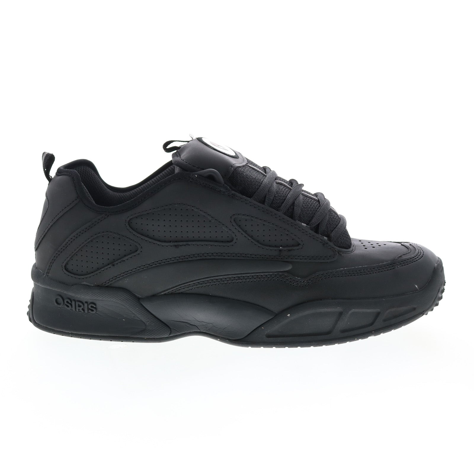 1370_1236_graff_black_black_black_01 Osiris Graff 1370 1236 Mens Black Synthetic Skate Inspired Sneakers Shoes - Image 1