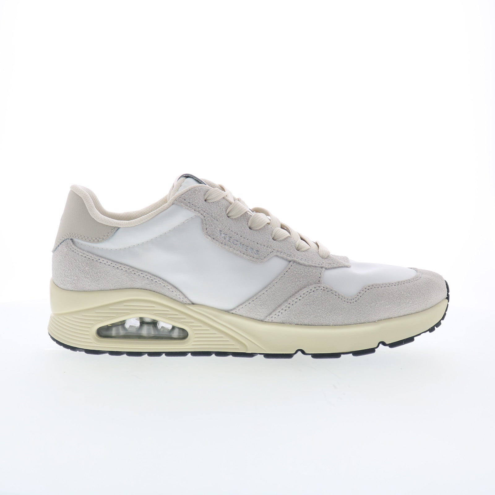 183053-wht_uno_vintage_dayz_white_01_49782fd0-fa4d-4e5c-bb82-146a6bb29078 Skechers UNO - Vintage Dayz 183053-WHT Mens White Lifestyle Sneakers Shoes - Image 1