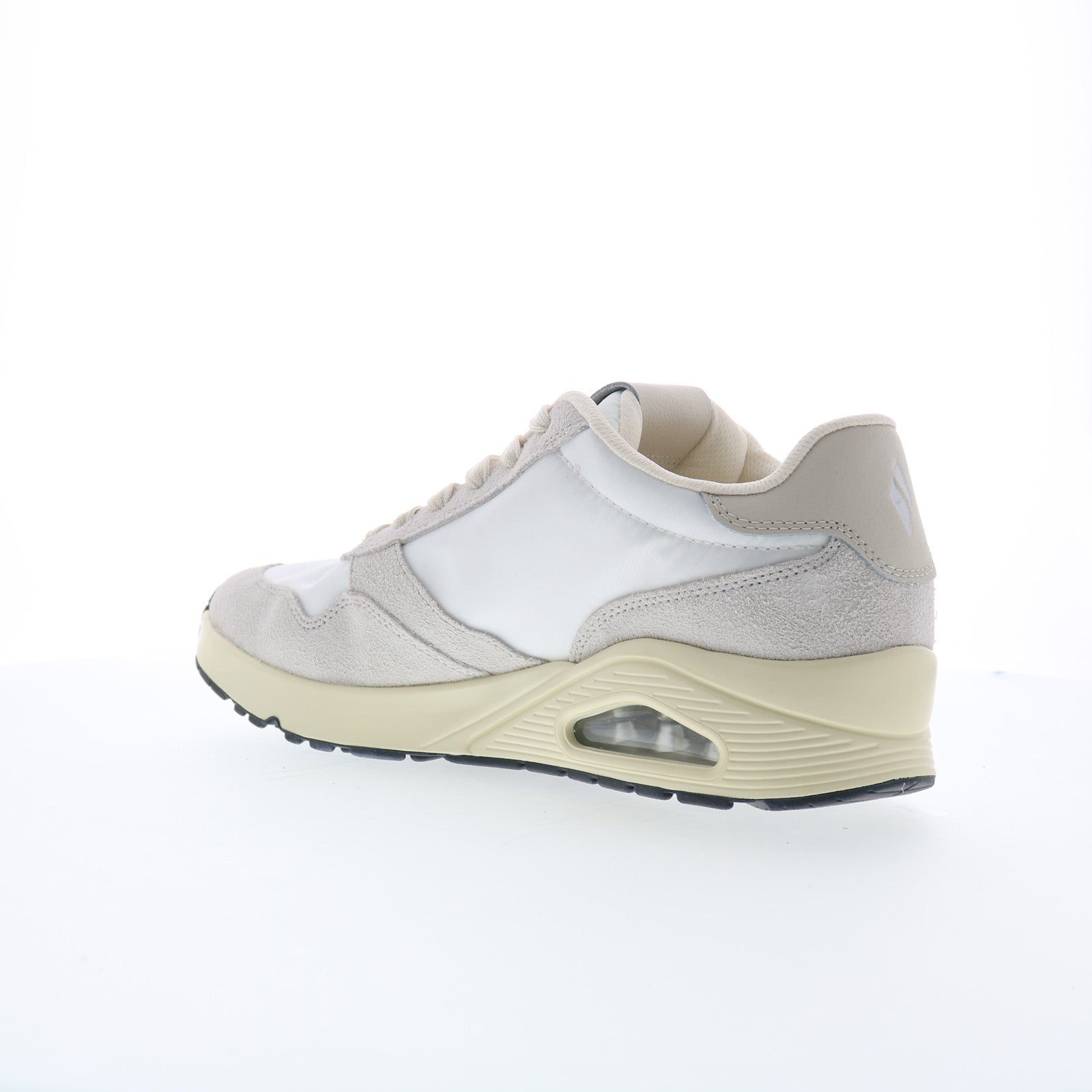 Skechers UNO - Vintage Dayz 183053-WHT Mens White Lifestyle Sneakers Shoes - Image 6