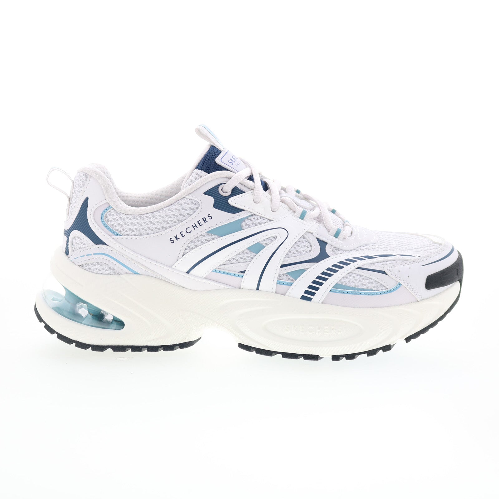 183199-wgy_uno_ryze_scale_up_white_grey_01_08aba51c-cc17-4ae1-afb7-9eaf37d6a971 Skechers UNO Ryze - Scale Up 183199-WGY Mens White Lifestyle Sneakers Shoes - Image 1