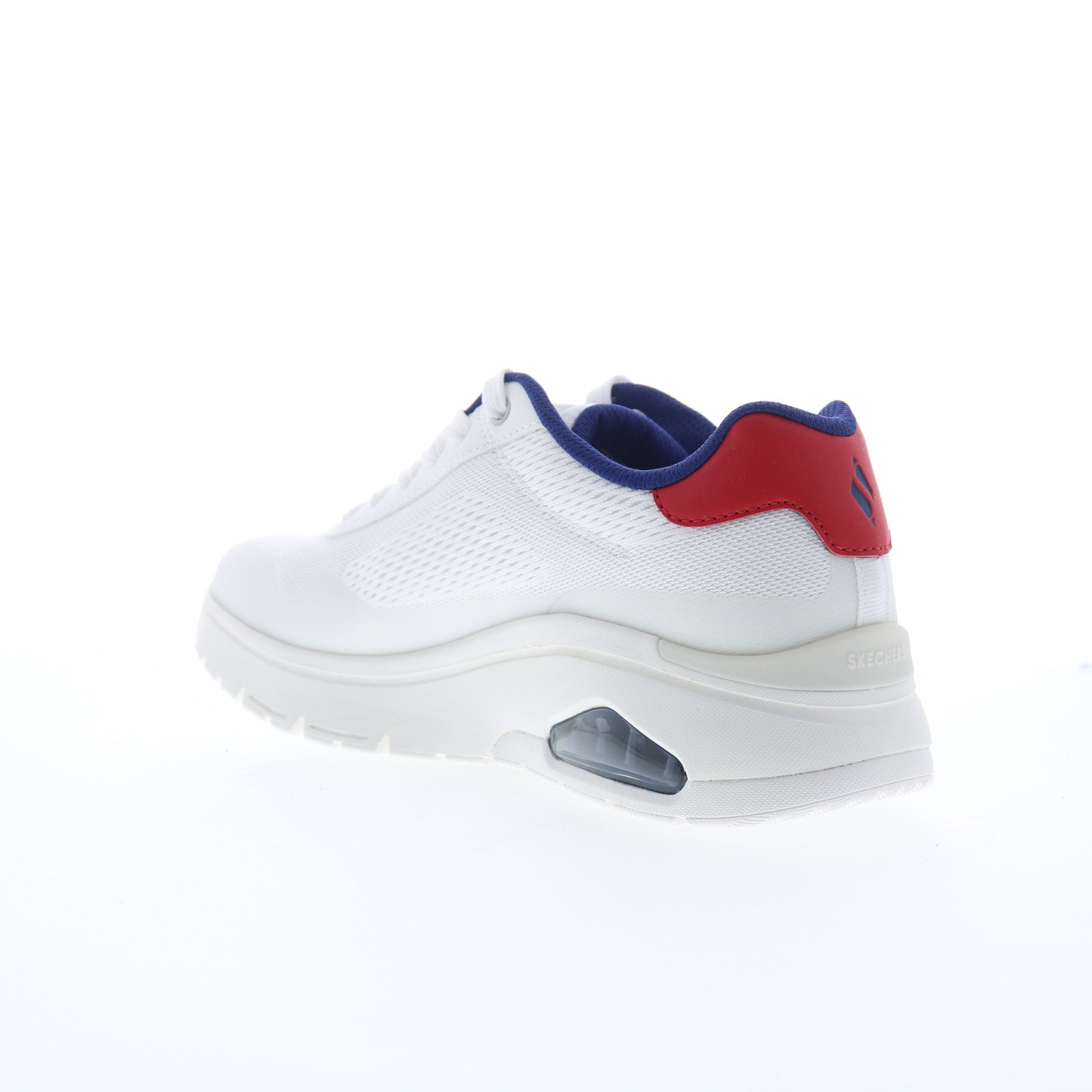 Skechers Slip-ins: UNO Flex - EZ Air Slip-ins Mens White Sneakers Shoes - Image 6