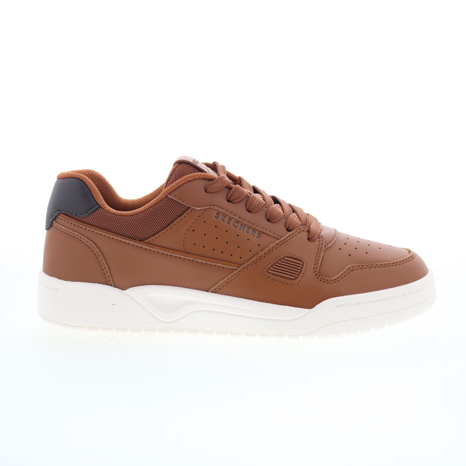 183921-csnt_koopa_harry_kane_court_chestnut_01_daf3650b-3b46-4561-904c-c9e17aa4a974 Skechers Off Pitch Koopa Harry Kane Court Mens Brown Sneakers Shoes - Image 1