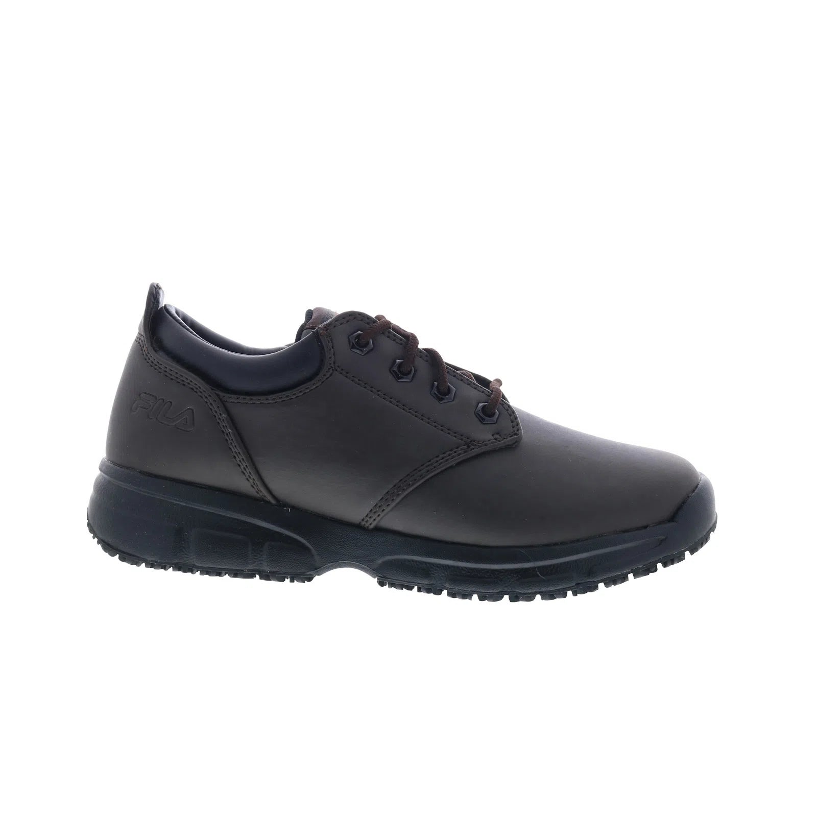 1sl15001-201_pcon_blk-img4_reshoot_01_e9944fb1-15fd-4a04-a089-47f725c88413 Fila Memory Blake Slip Resistant Mens Brown Athletic Work & Safety Shoes - Image 1