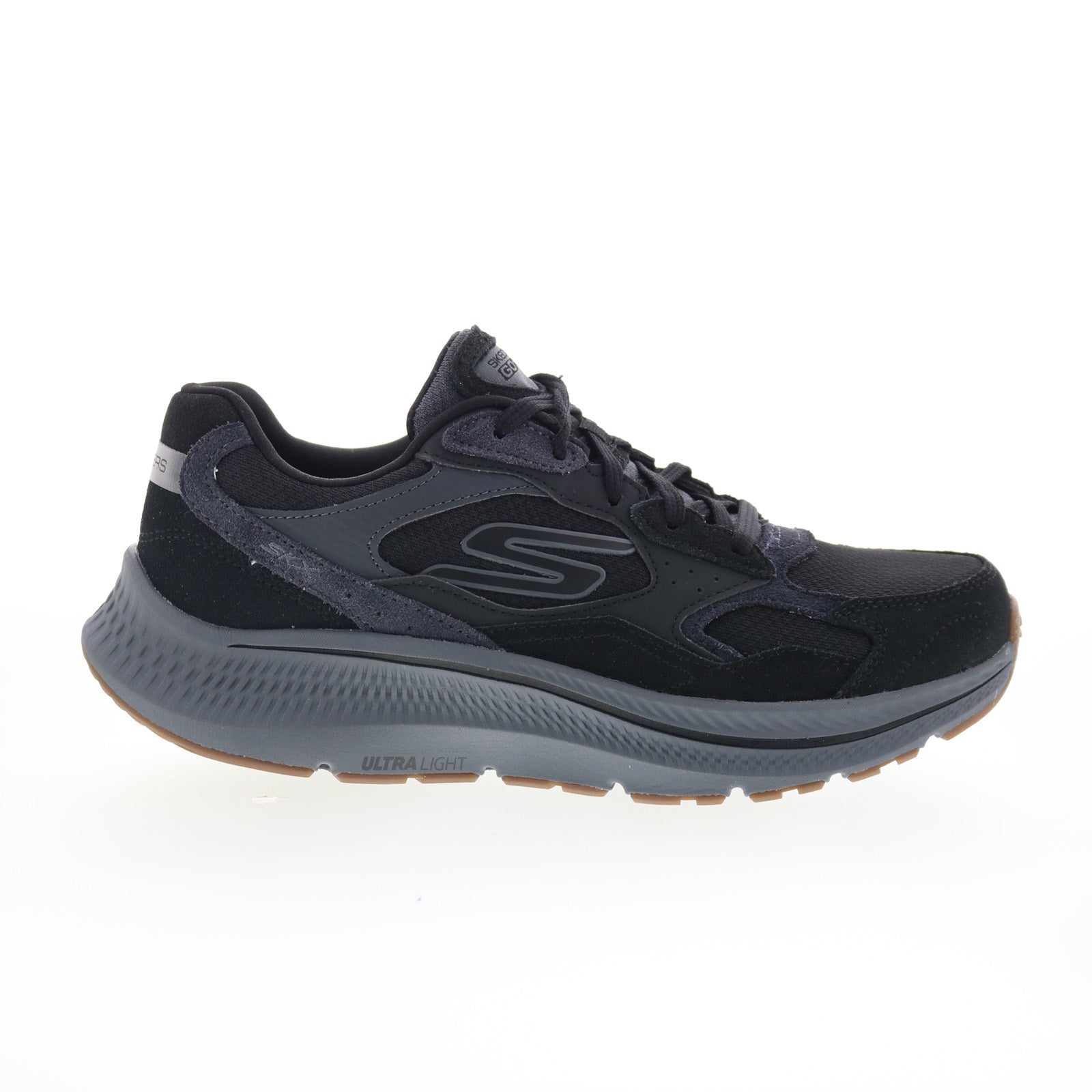 Skechers Go Run Consistent 2.0 Retro Runner V1 Mens Black Athletic Shoes - Image 1