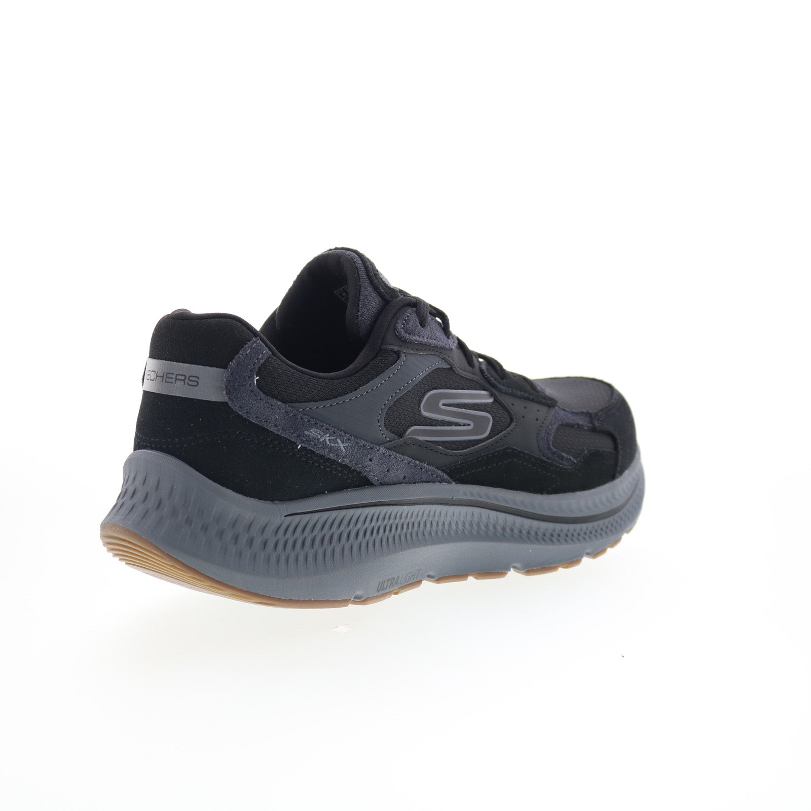 Skechers Go Run Consistent 2.0 Retro Runner V1 Mens Black Athletic Shoes - Image 8