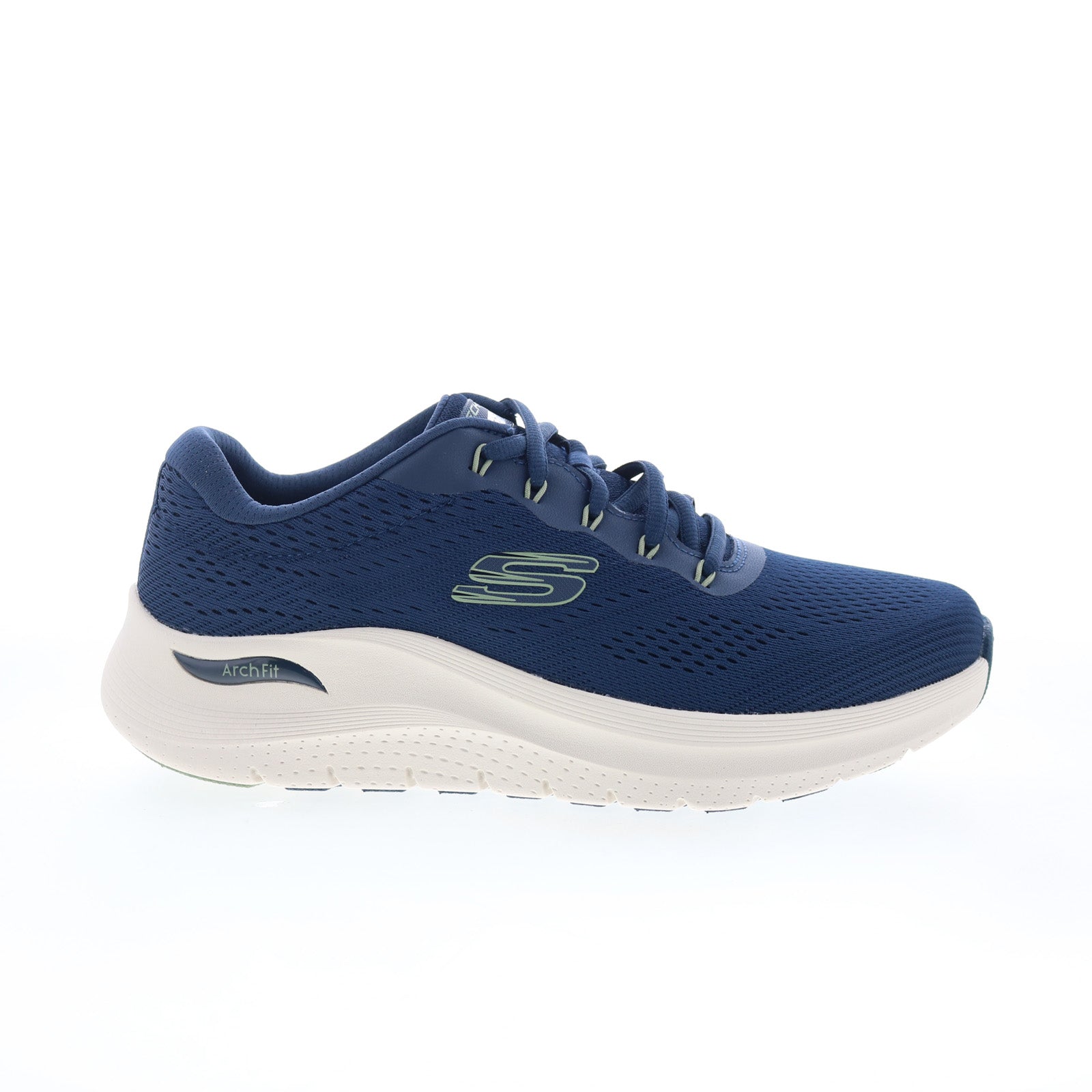 232700ww_arch_fit_2.0_navy_01_b7350260-5a11-4dc1-8b4f-1fdf43aedc8d Skechers Arch Fit 2.0 Mens Blue Extra Wide Lifestyle Sneakers Shoes - Image 1