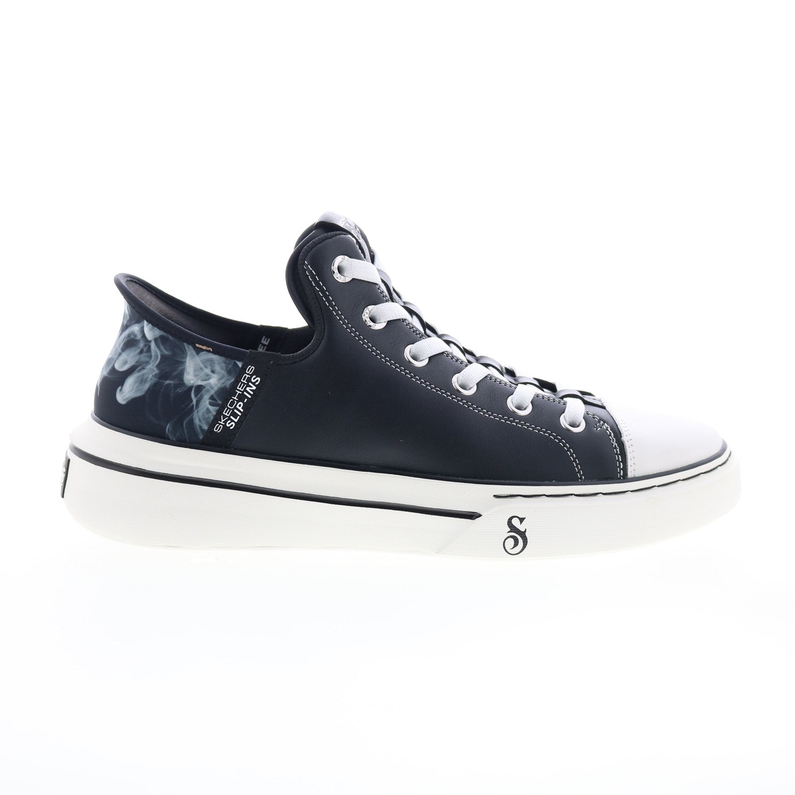 251016_snoop_one_og_black_01_f99803ca-7628-41b6-afbe-7bdcf1ca7694 Skechers Snoop Dogg Snoop One Og 251016 Mens Black Lifestyle Sneakers Shoes - Image 1