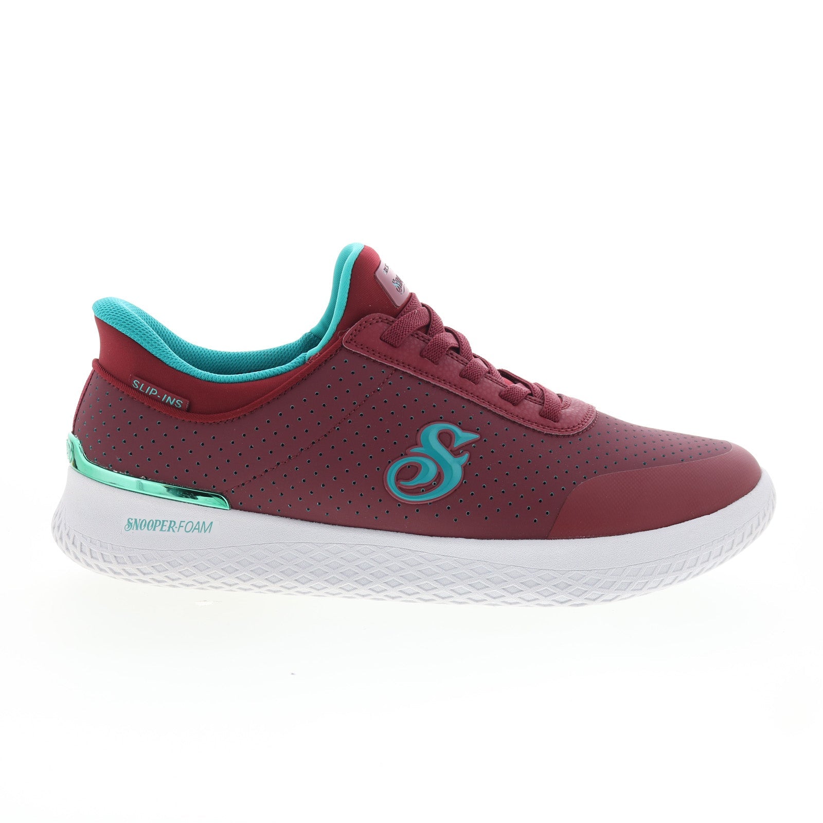 251082-burg_snoop_vibez_snooper_comfortable_burgundy_01_db70e4a3-b6ed-4a75-8209-8a9ecc0797b6 Skechers Snoop Dogg Snoop Vibez Snooper Mens Burgundy Sneakers Shoes - Image 1