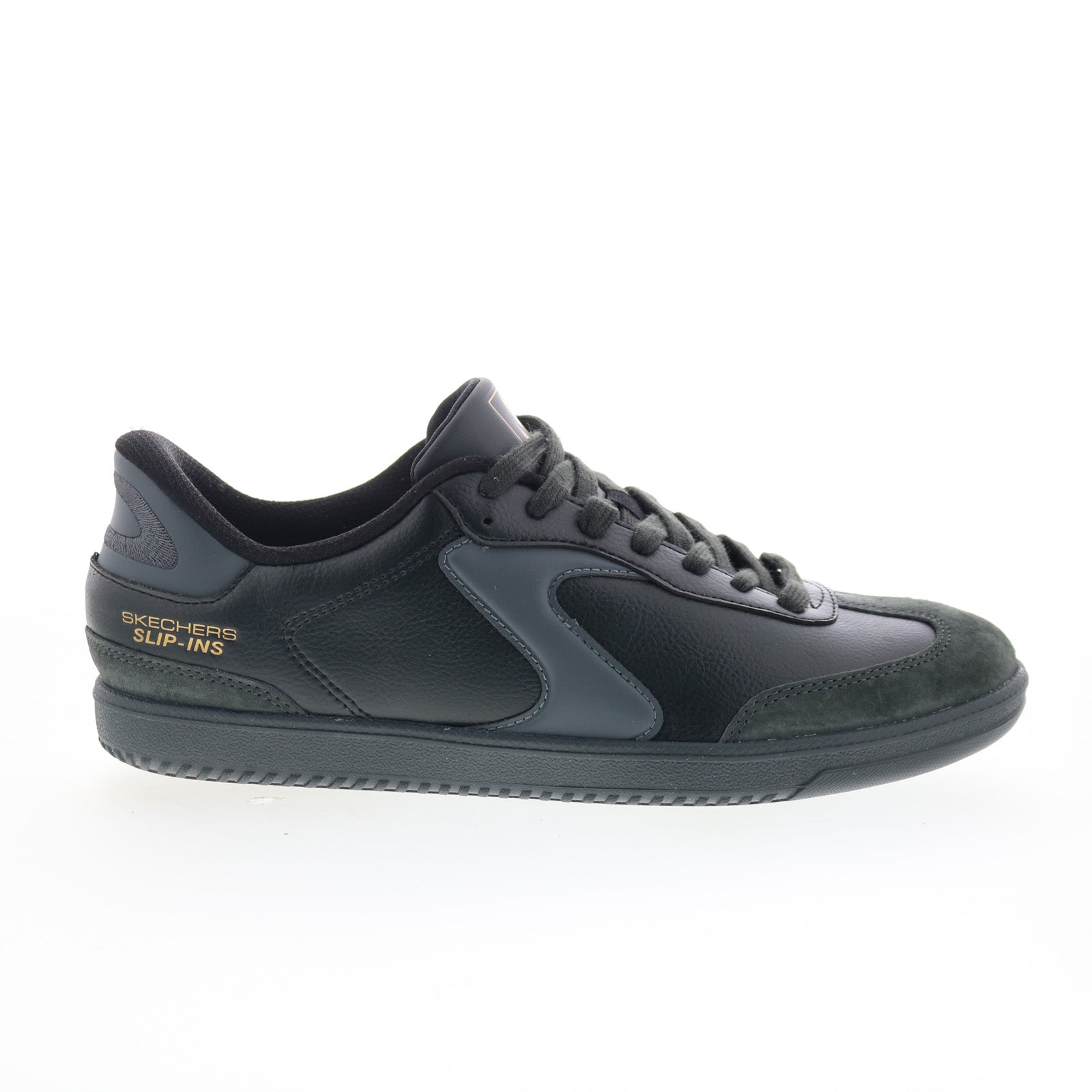 254154-bkgy_hotshot_relegate_black_grey_01_51022f64-edfd-4a5c-ab71-5a2037090543 Skechers Hotshot - Relegate 254154-BKGY Mens Black Lifestyle Sneakers Shoes - Image 1