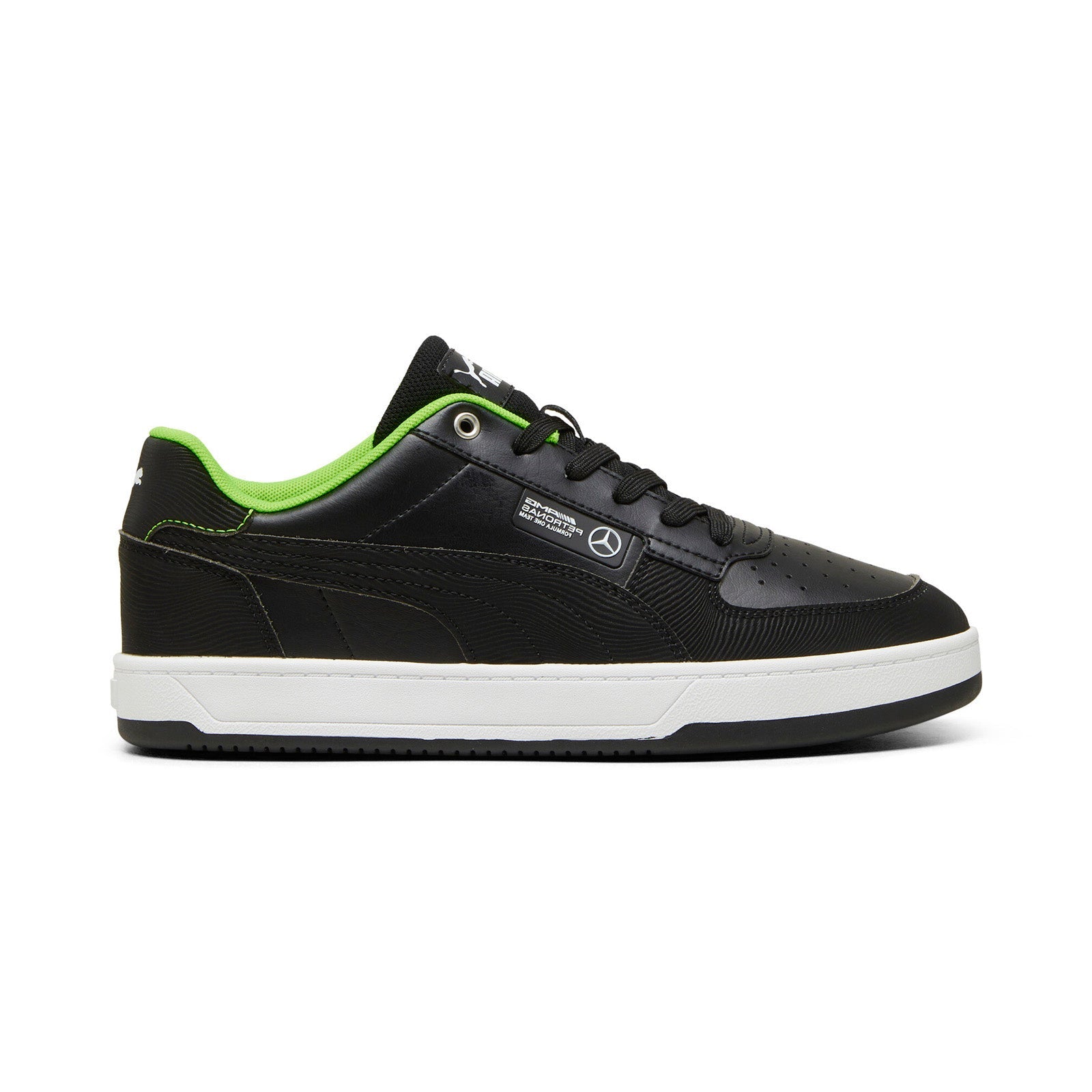 30850201-IMG6_01_172bf89a-a7e3-49f0-ab4b-f6a3ae0a0ace Puma Mercedes AMG Petronas F1 Caven 2.0 Mens Black Sneakers Shoes - Image 1