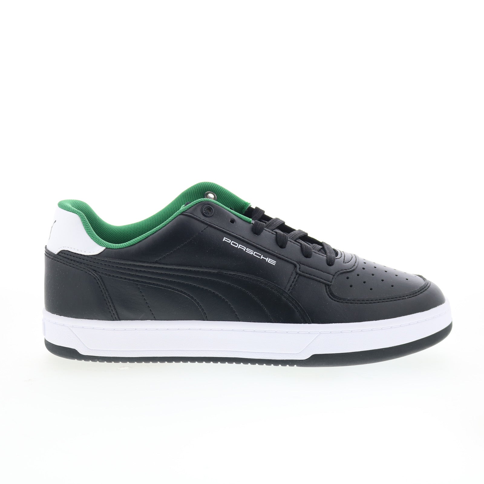 30865301_pl_caven_2.0_puma_black_archive_green_01_cc4394e8-a2b4-4c26-8eb9-1f64fc3b7a49 Puma PL Porsche Legacy Caven 2.0 Mens Black Motorsport Sneakers Shoes - Image 1