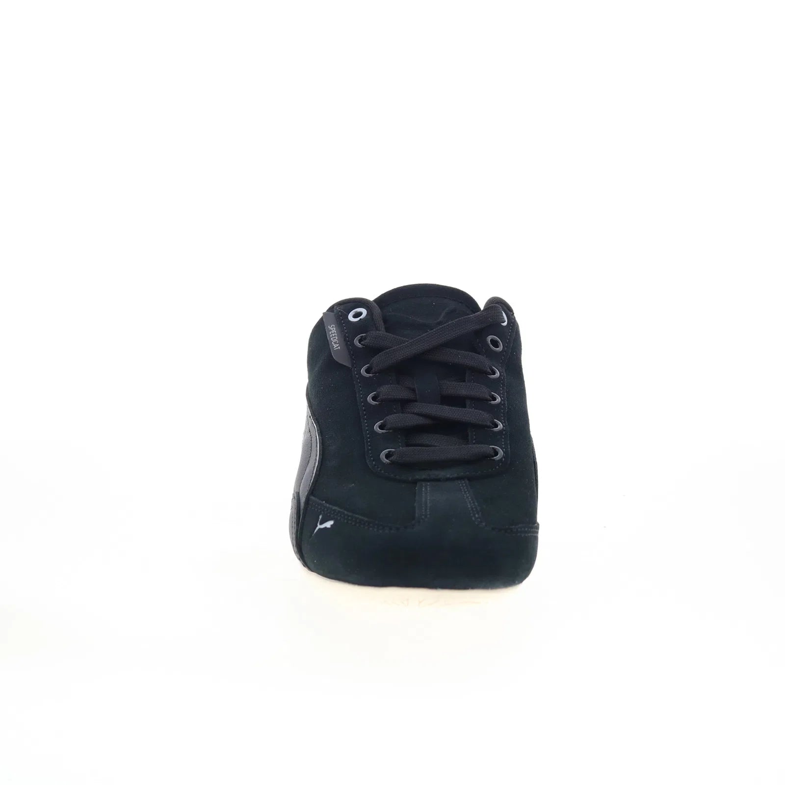 Puma Scuderia Ferrari Speedcat Mens Black Suede Motorsport Sneakers Shoes - Image 3
