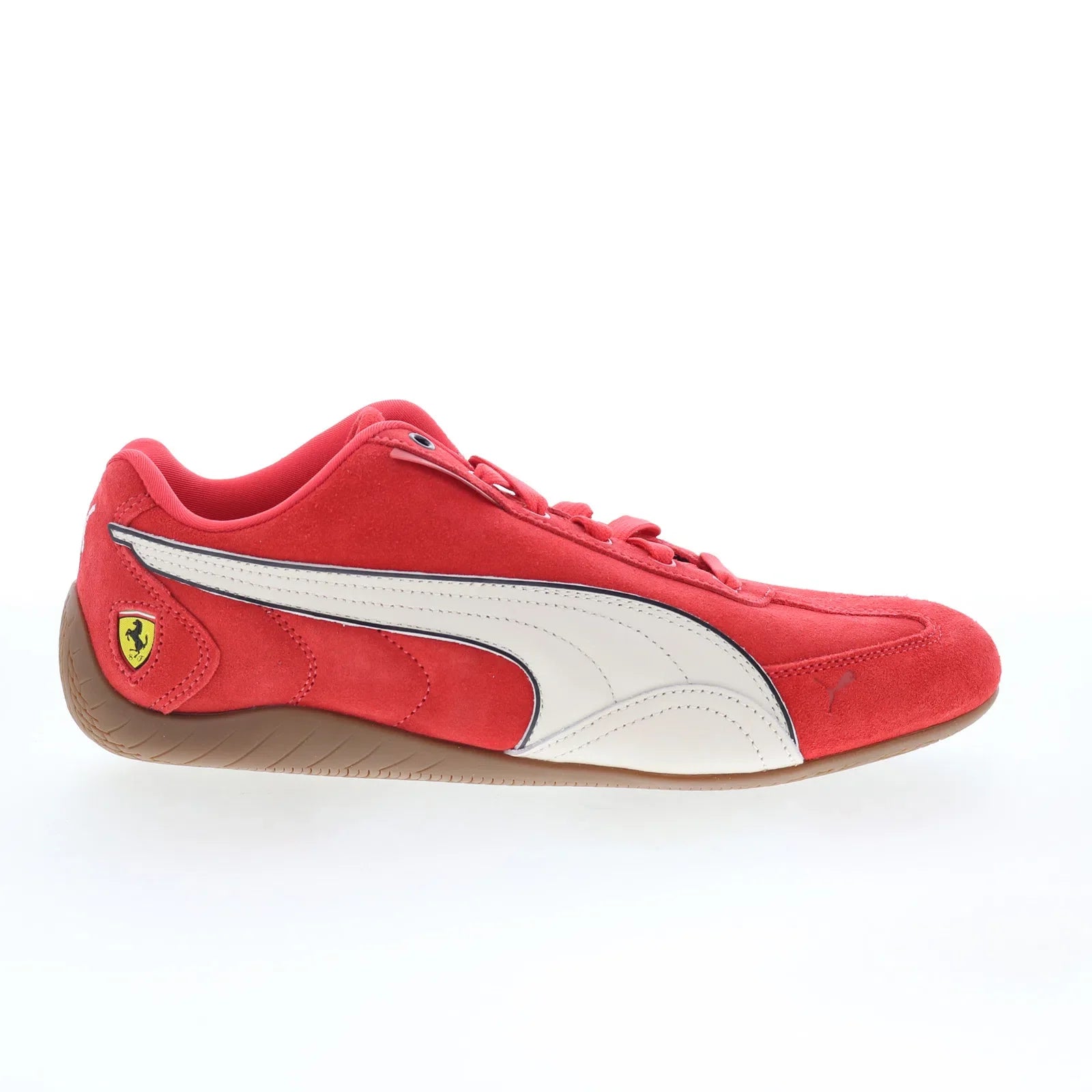 Puma Scuderia Ferrari Speedcat 30912502 Mens Red Motorsport Sneakers Shoes - Image 1