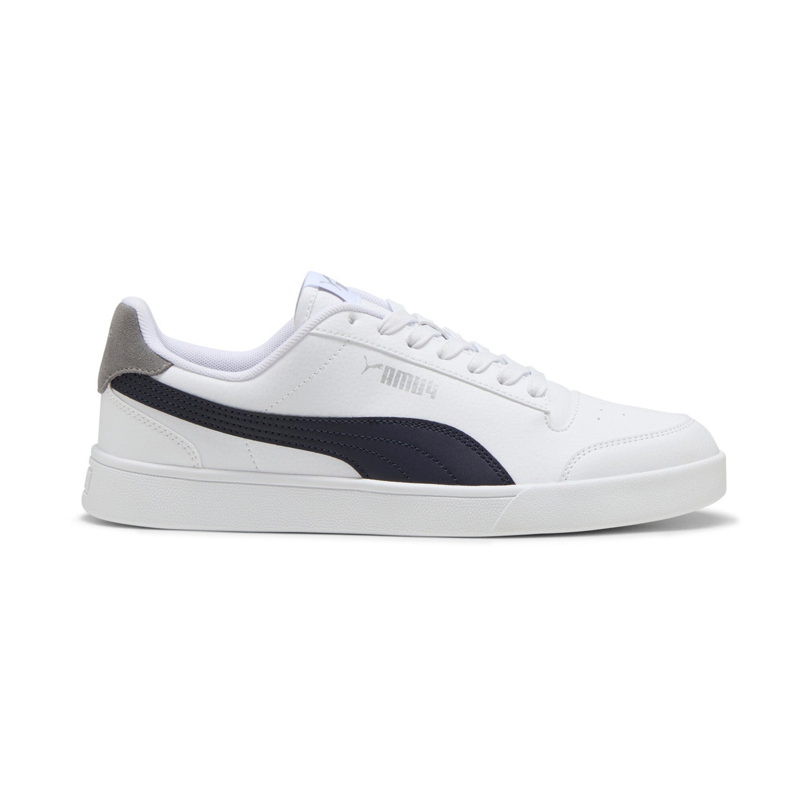 30966838-IMG6_01_8e9e9dc3-546e-4568-8483-0dc568768408 Puma Shuffle 30966838 Mens White Leather Lace Up Lifestyle Sneakers Shoes - Image 1